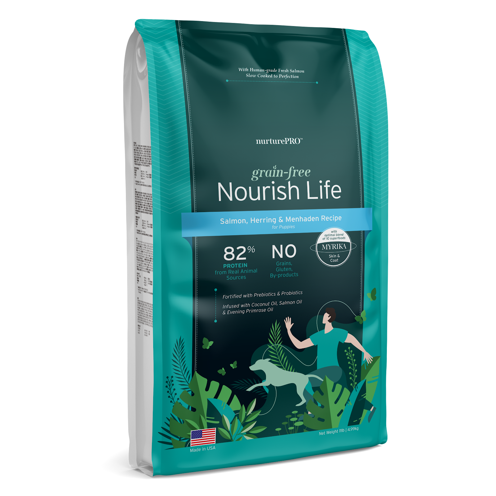 Nurture Pro Nourish Life Grain-Free Puppy Food | Salmon, Herring & Menhaden