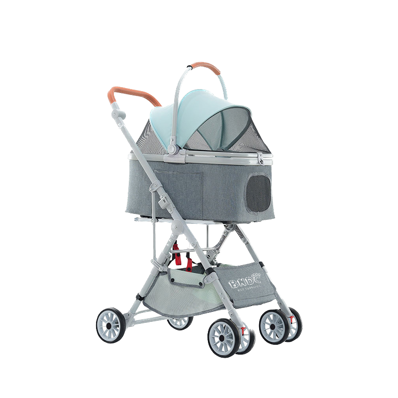 BNDC Pet Pram & Stroller - Model 103 (Mint Green)
