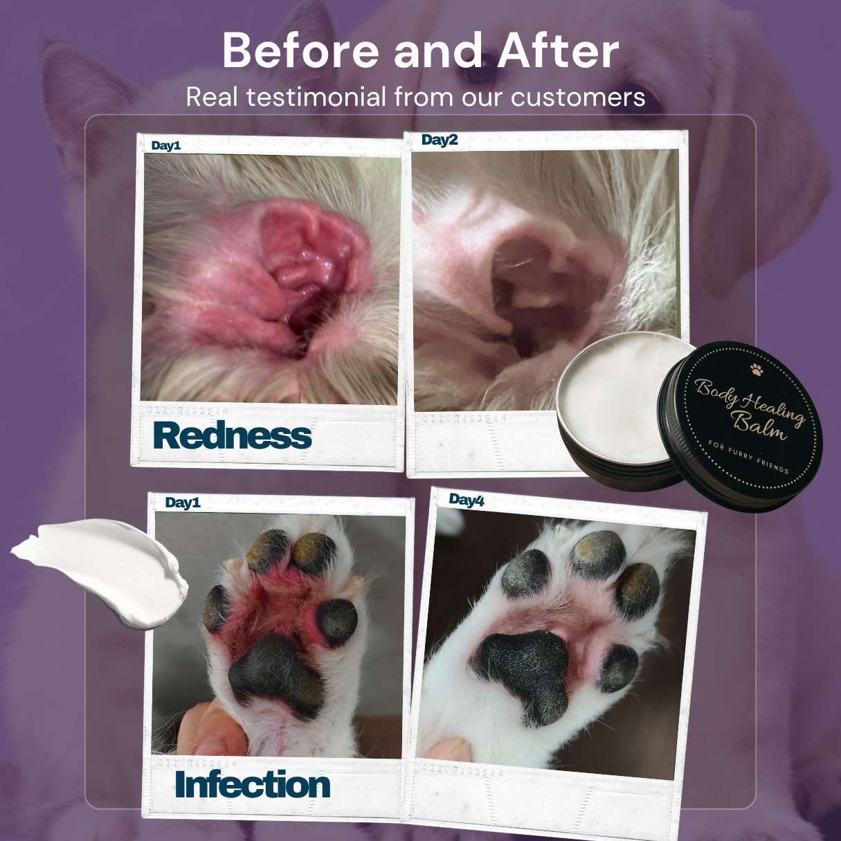 For Furry Friends Cat Body Healing Balm