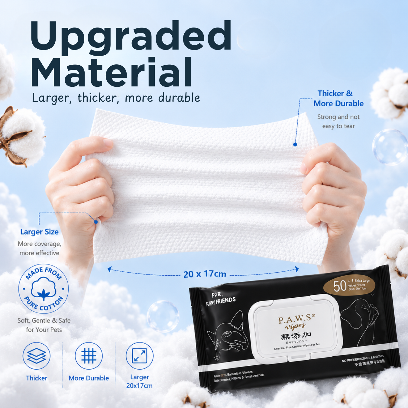 P.A.W.S Pet Wipes