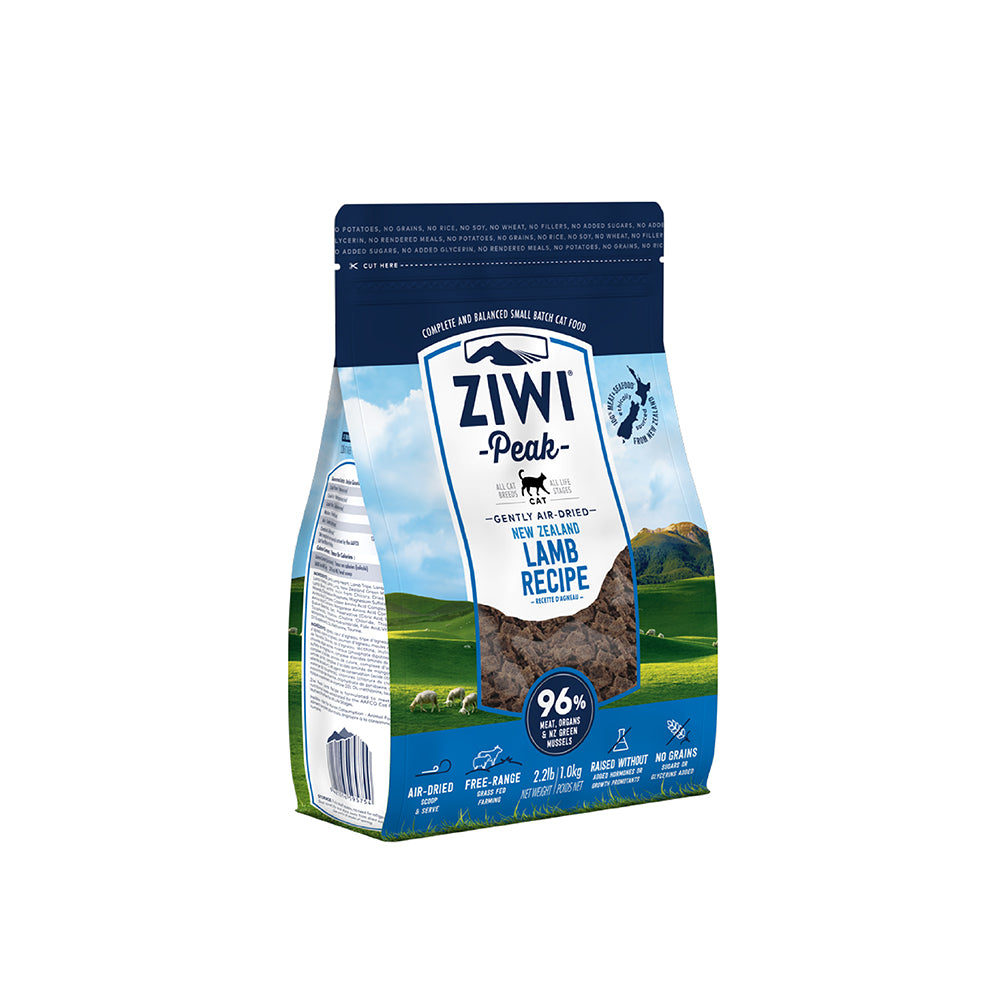 Ziwi Peak Air-Dried Lamb Cat Food | Grain-Free & High Protein