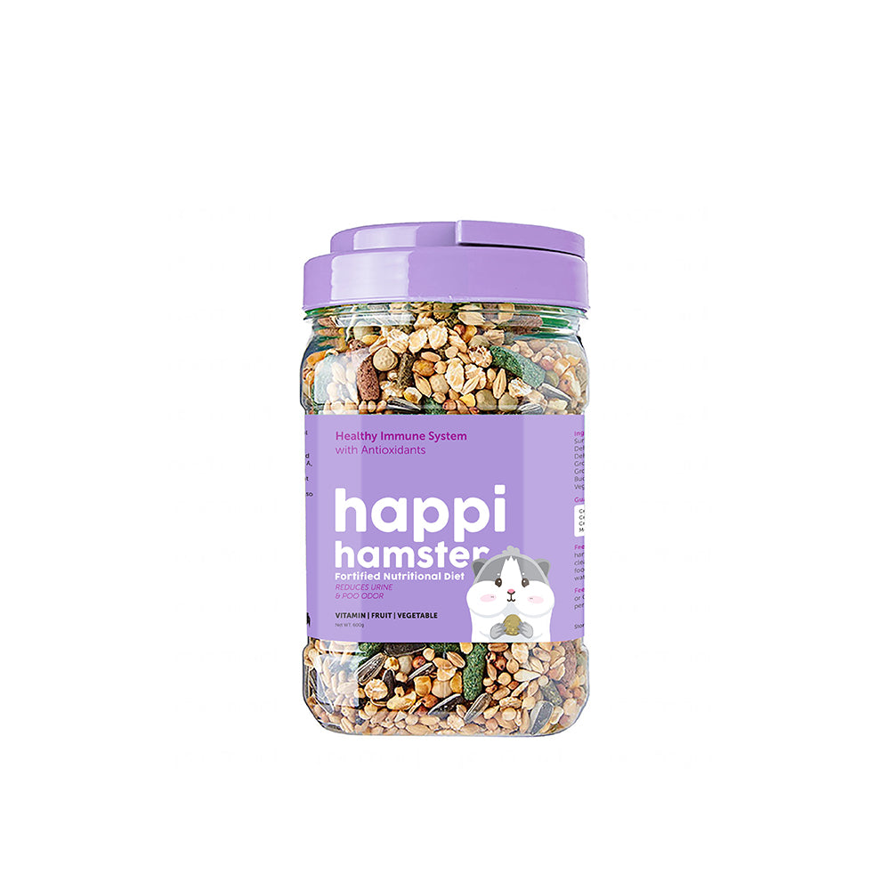 Happi Hamster Fortified Nutritional Diet - Immune System