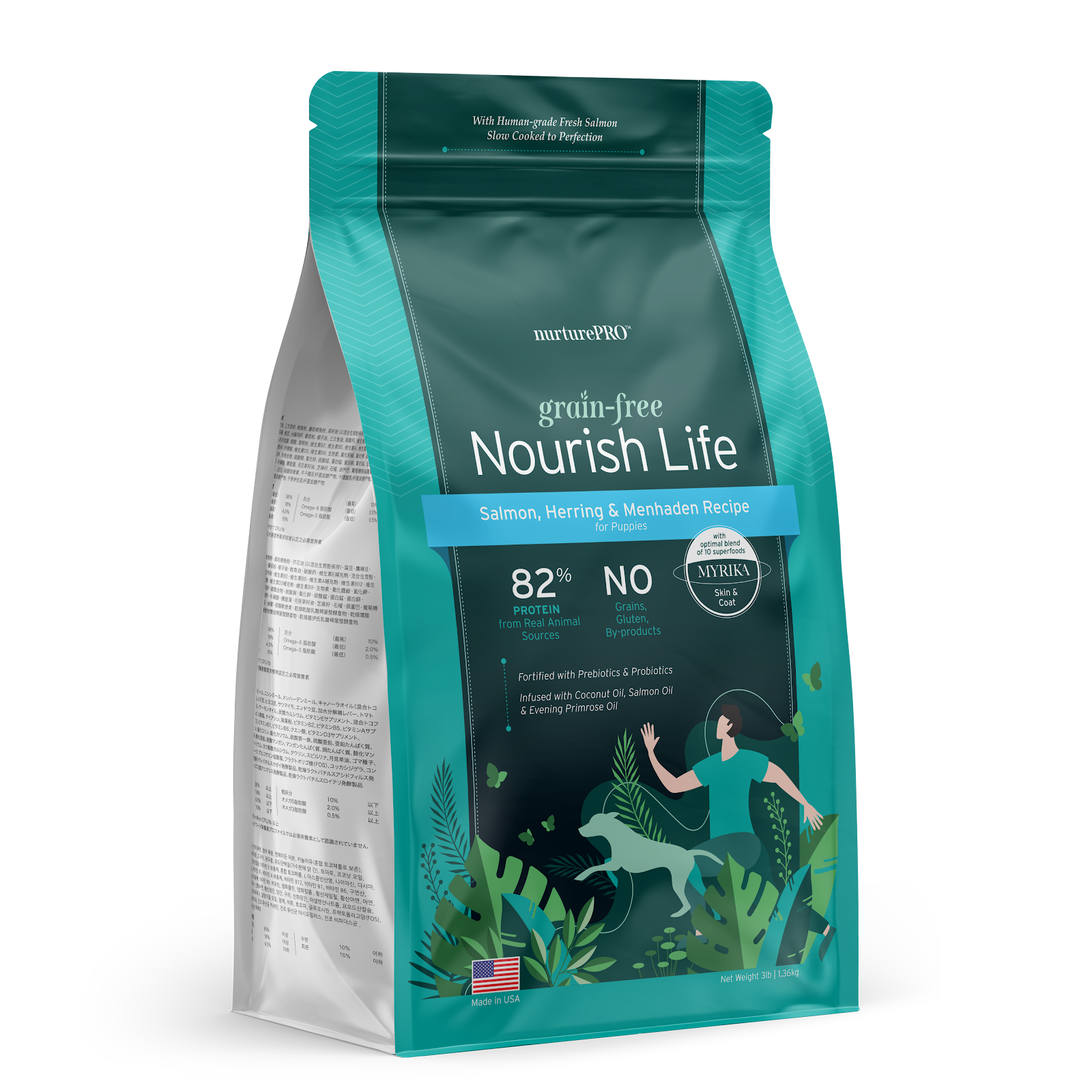 Nurture Pro Nourish Life Grain-Free Puppy Food | Salmon, Herring & Menhaden
