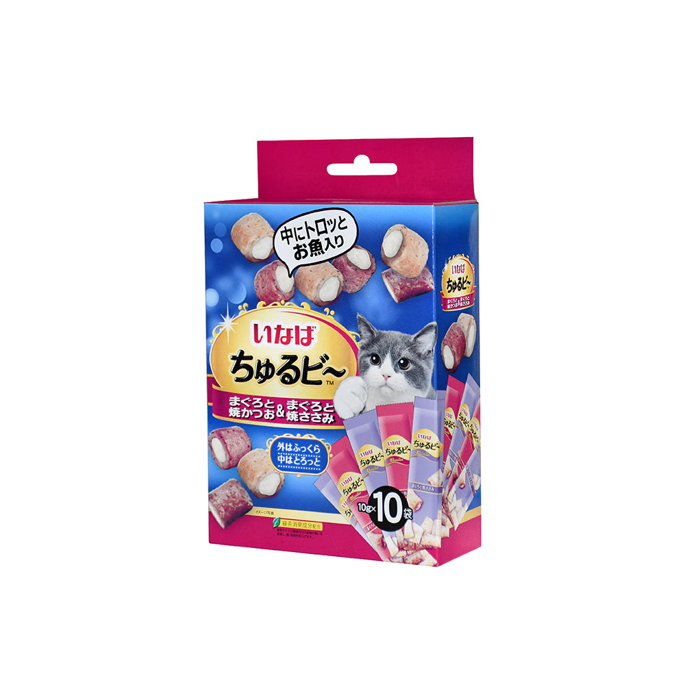 CIAO Churu Bee Soft Cat Treats (Tuna, Bonito & Chicken)