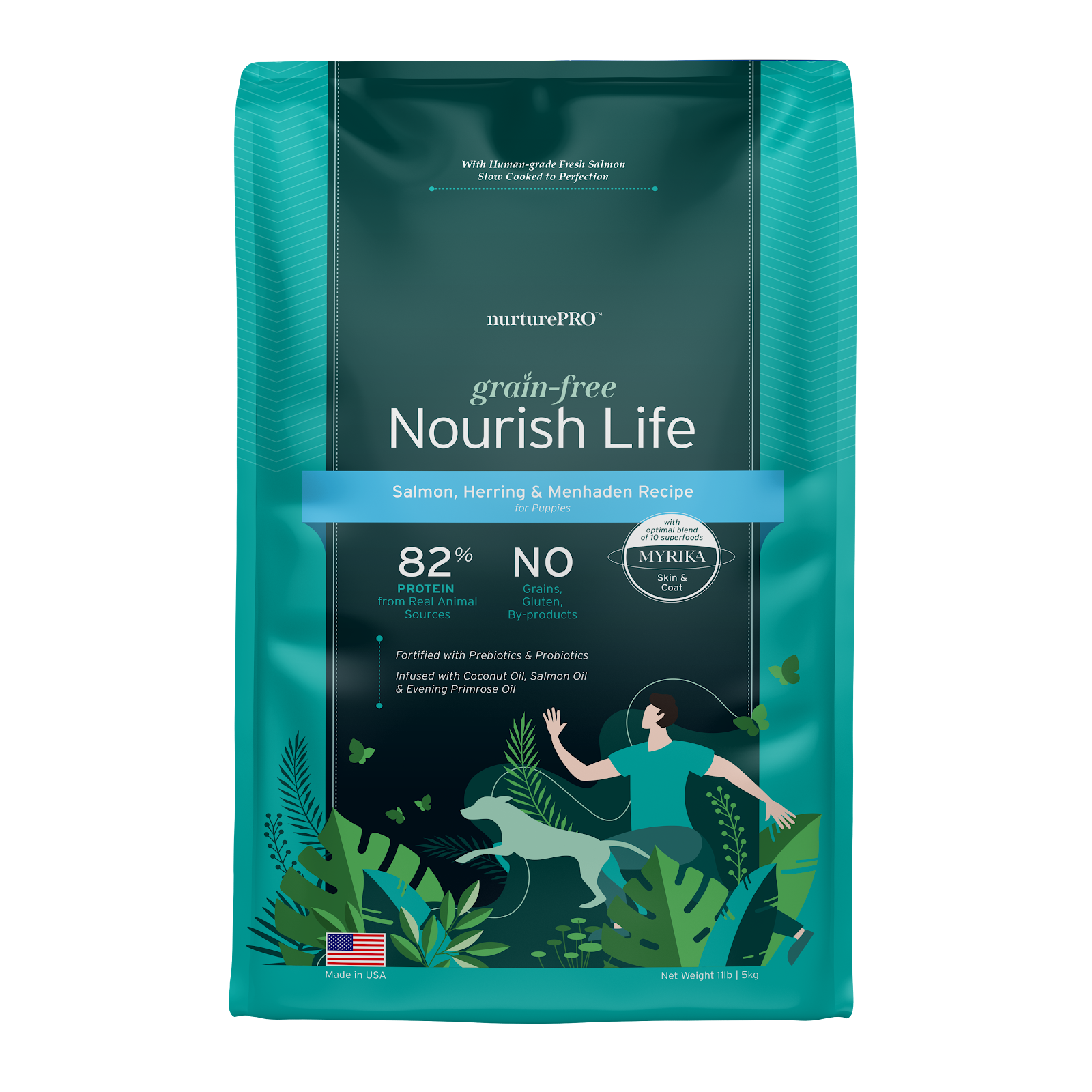 Nurture Pro Nourish Life Grain-Free Puppy Food | Salmon, Herring & Menhaden