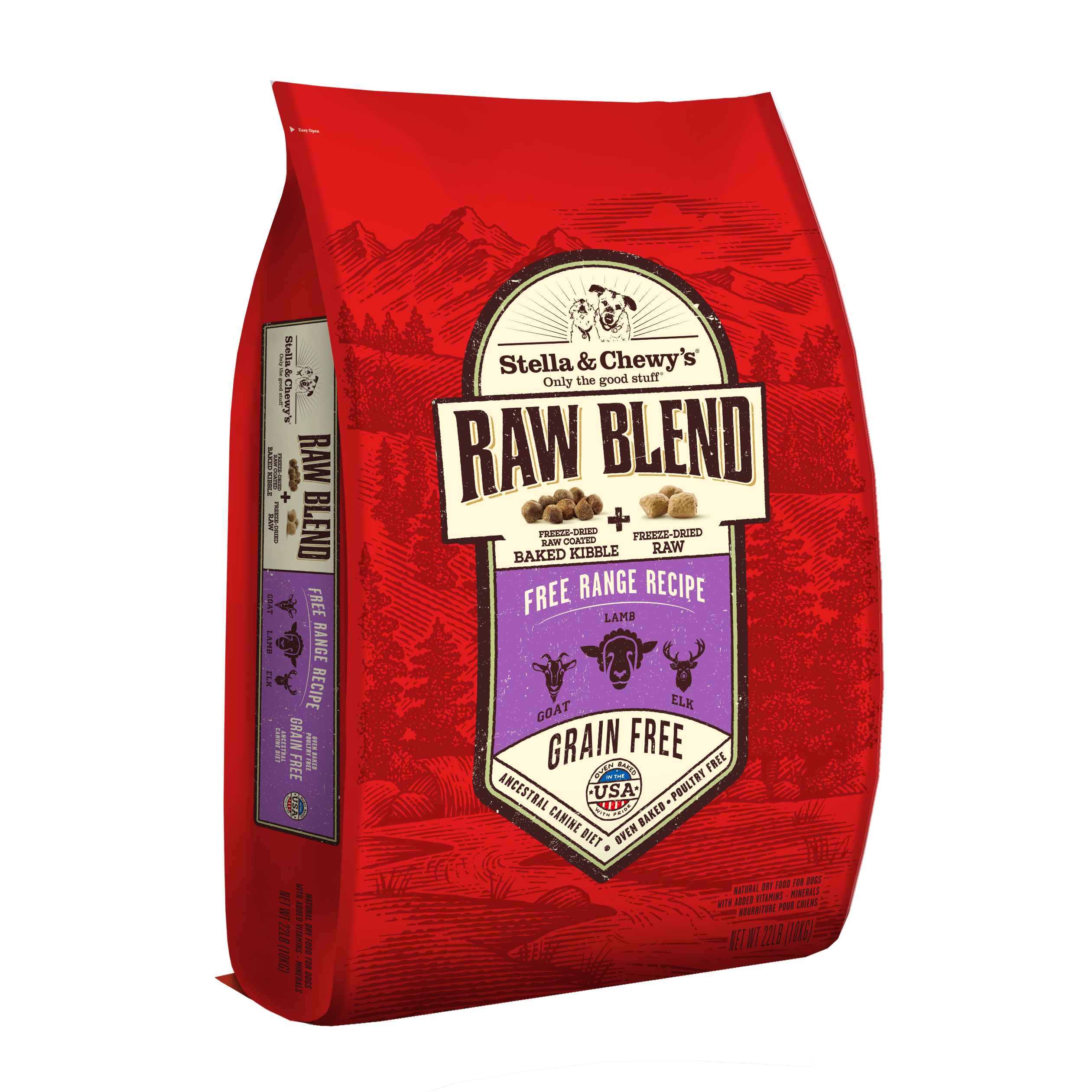 Stella & Chewy's Raw Blend Baked Kibble for Dogs