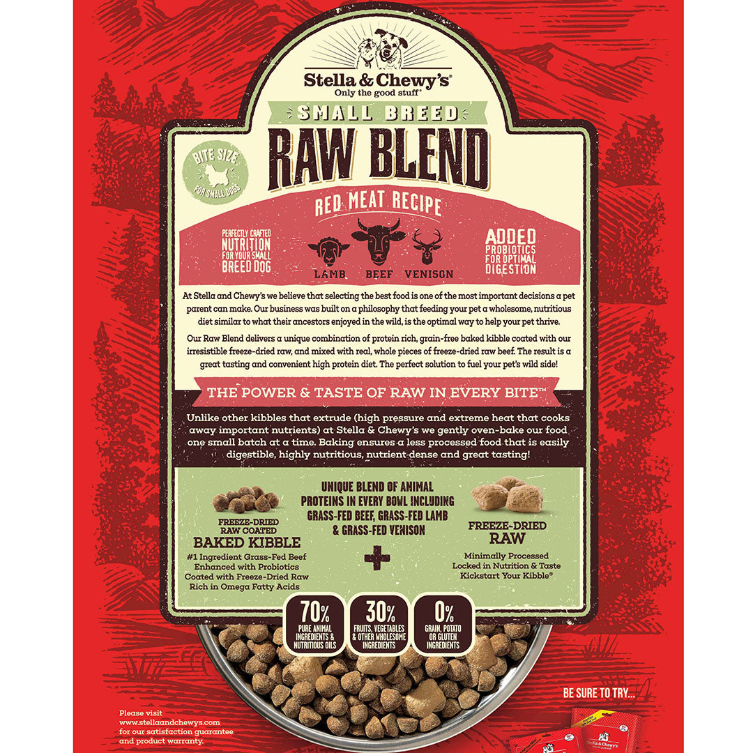 Stella & Chewy's Raw Blend Baked Kibble for Dogs