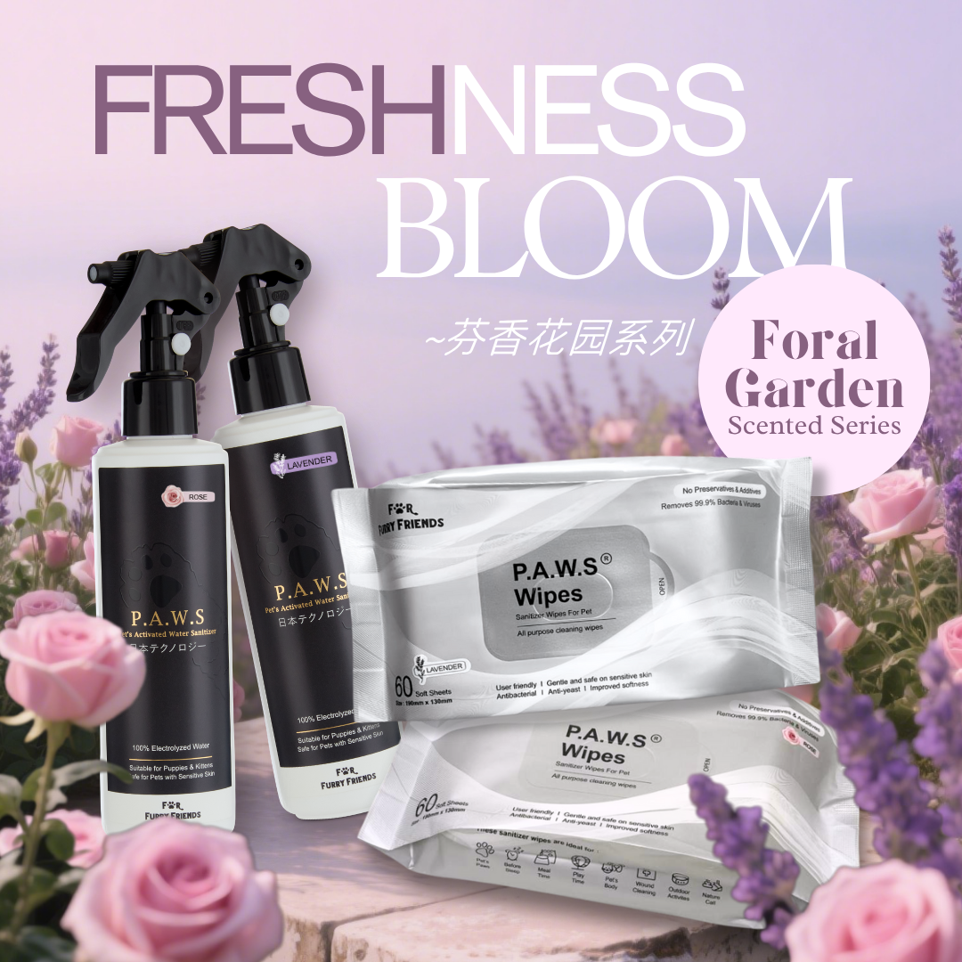 P.A.W.S Wipes - Rose