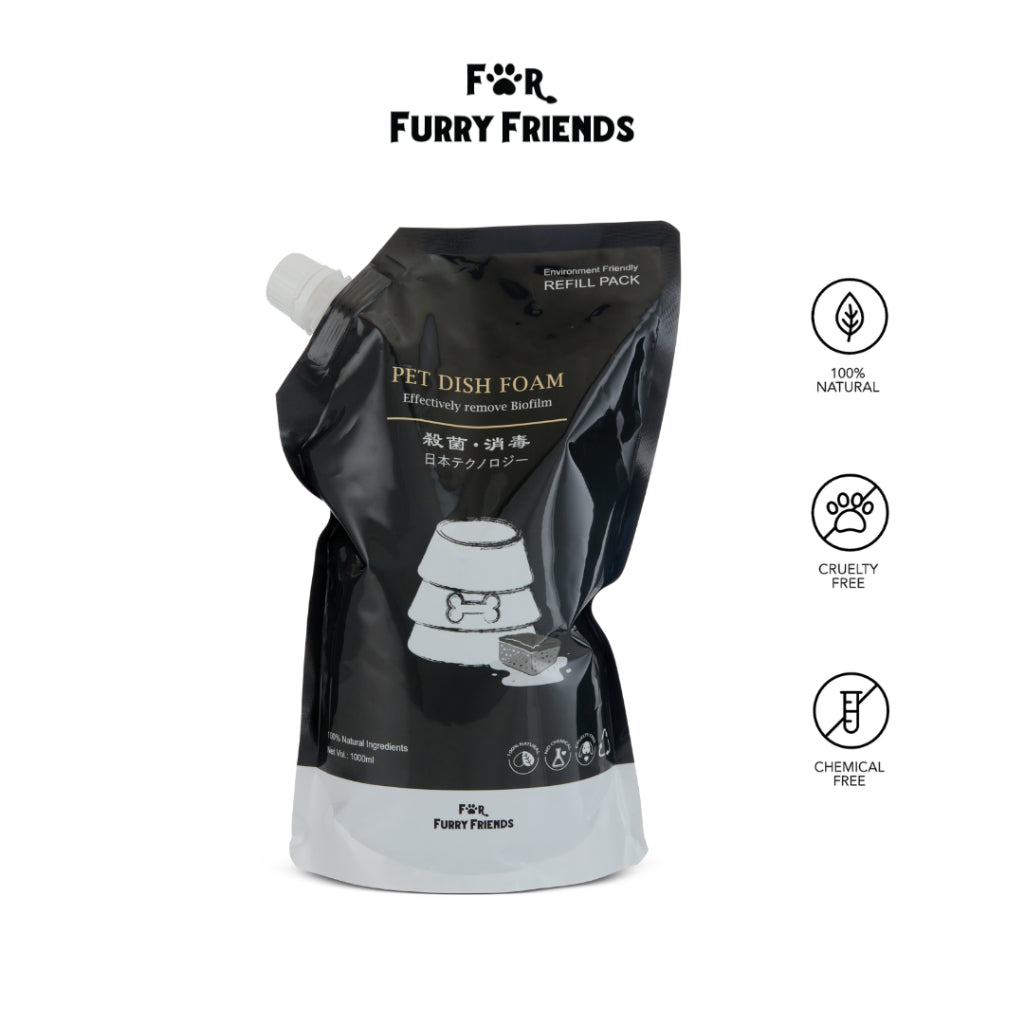 For Furry Friends Pet Dish Foam