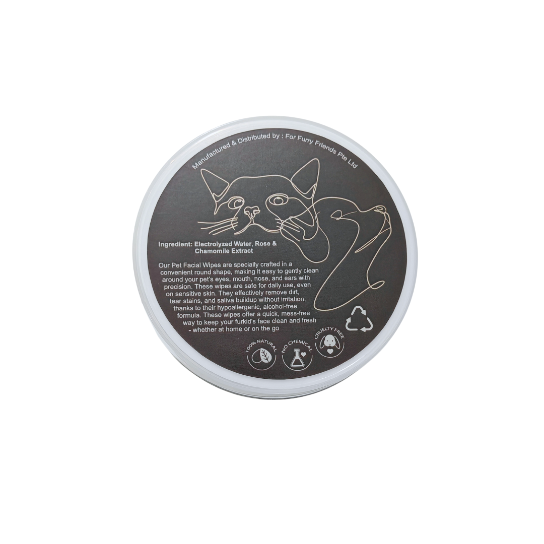 P.A.W.S Pet Facial Wipes