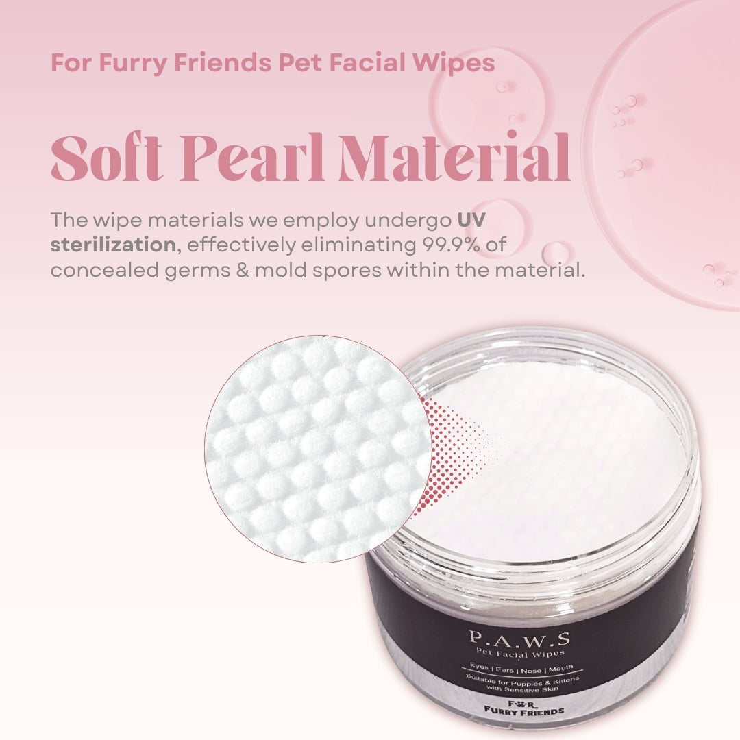 P.A.W.S Pet Facial Wipes