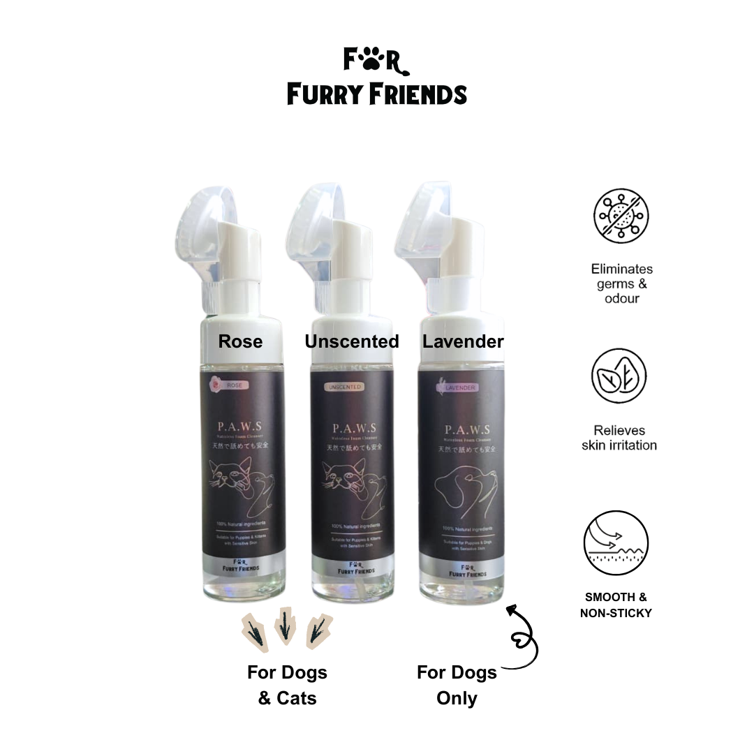 P.A.W.S Waterless Foam Cleanser - Unscented