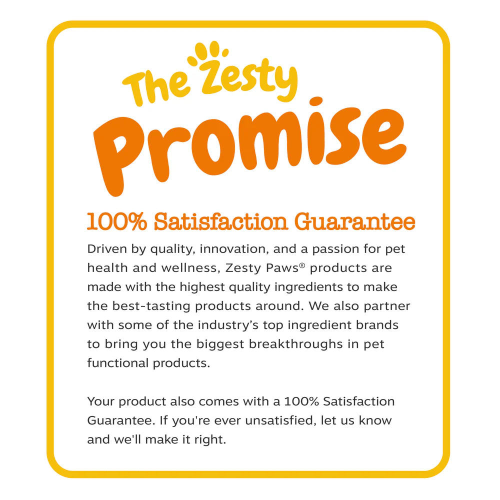 Zesty Paws Senior Advanced Probiotic Bites