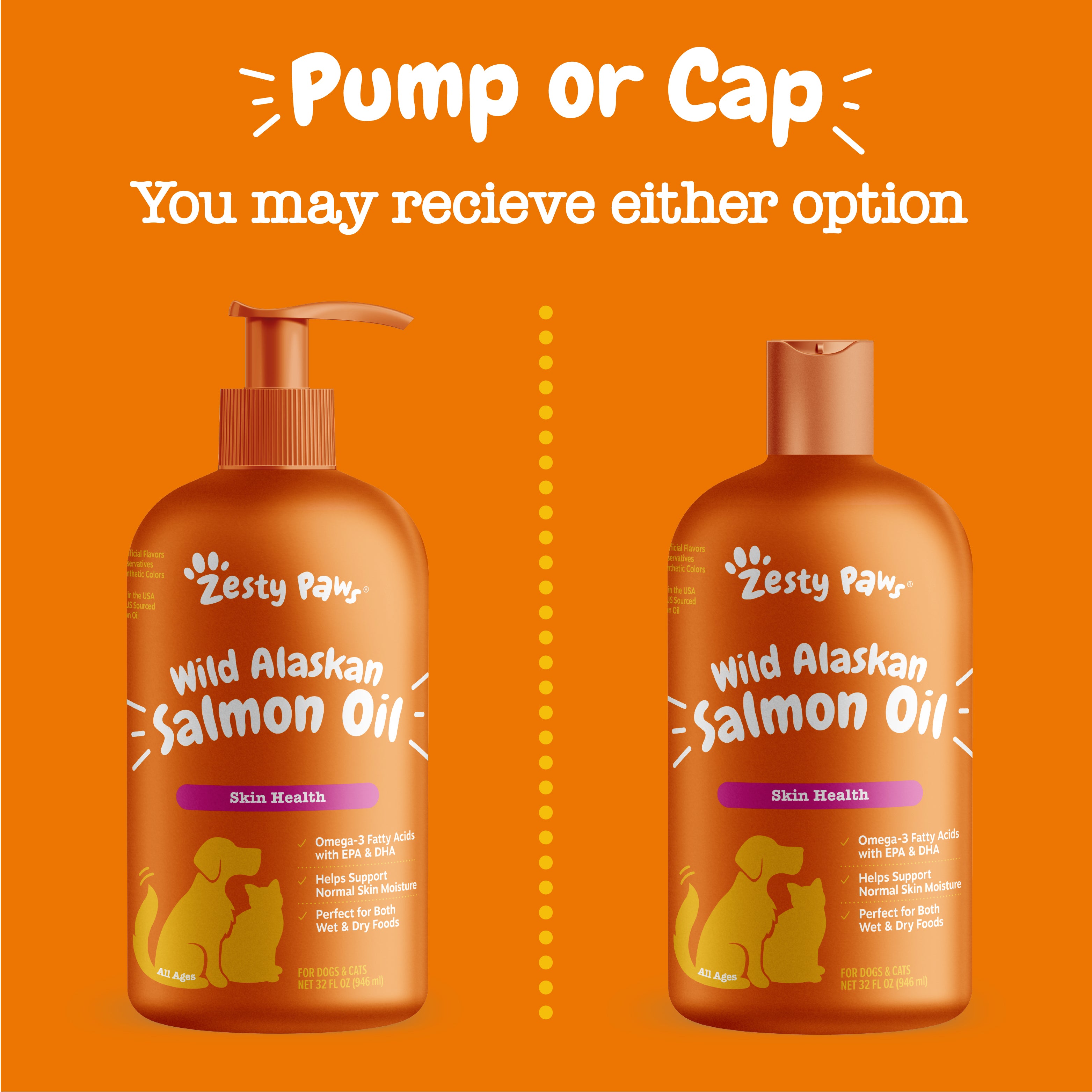 Zesty Paws Wild Alaskan Salmon Oil