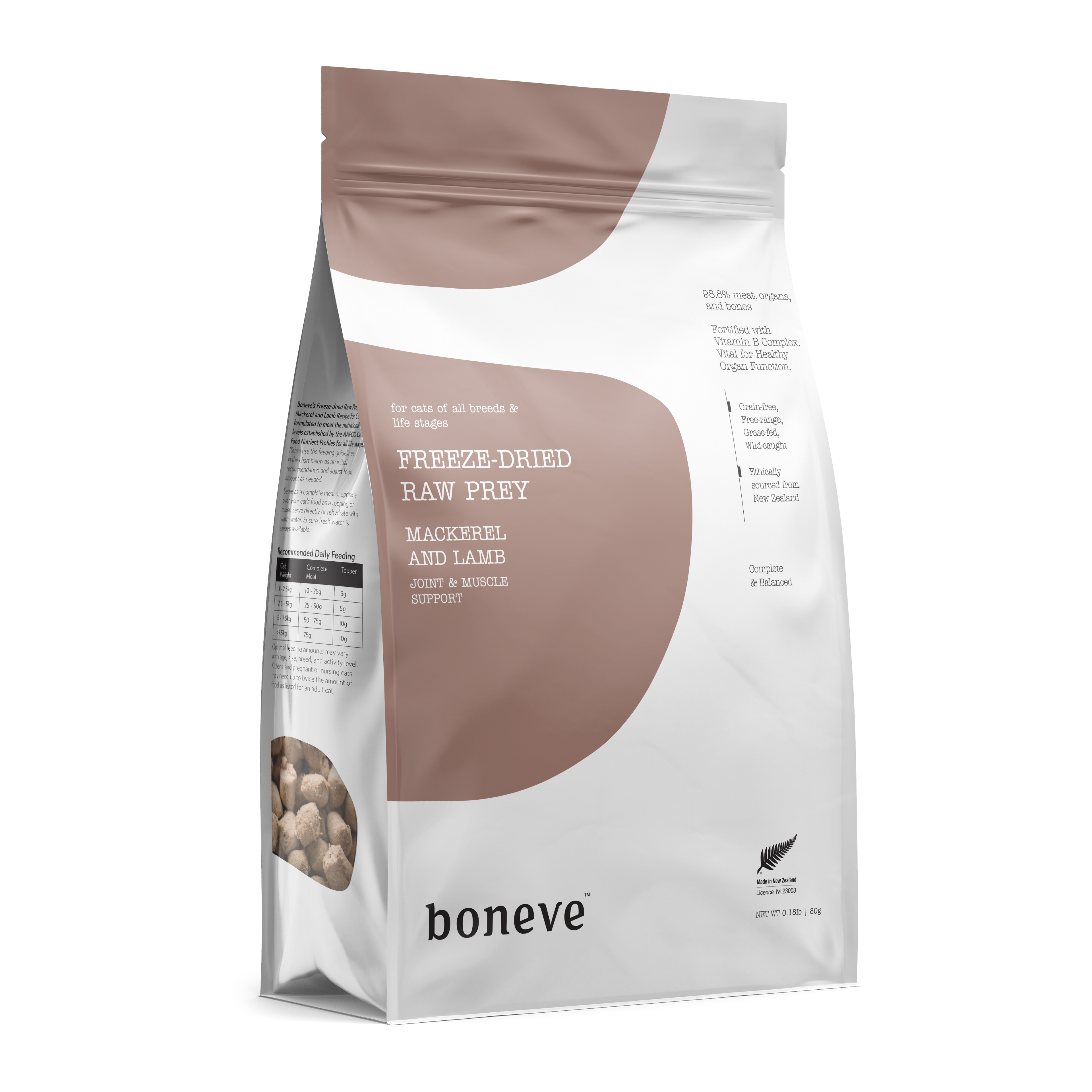 Boneve Freeze-Dried Cat Food