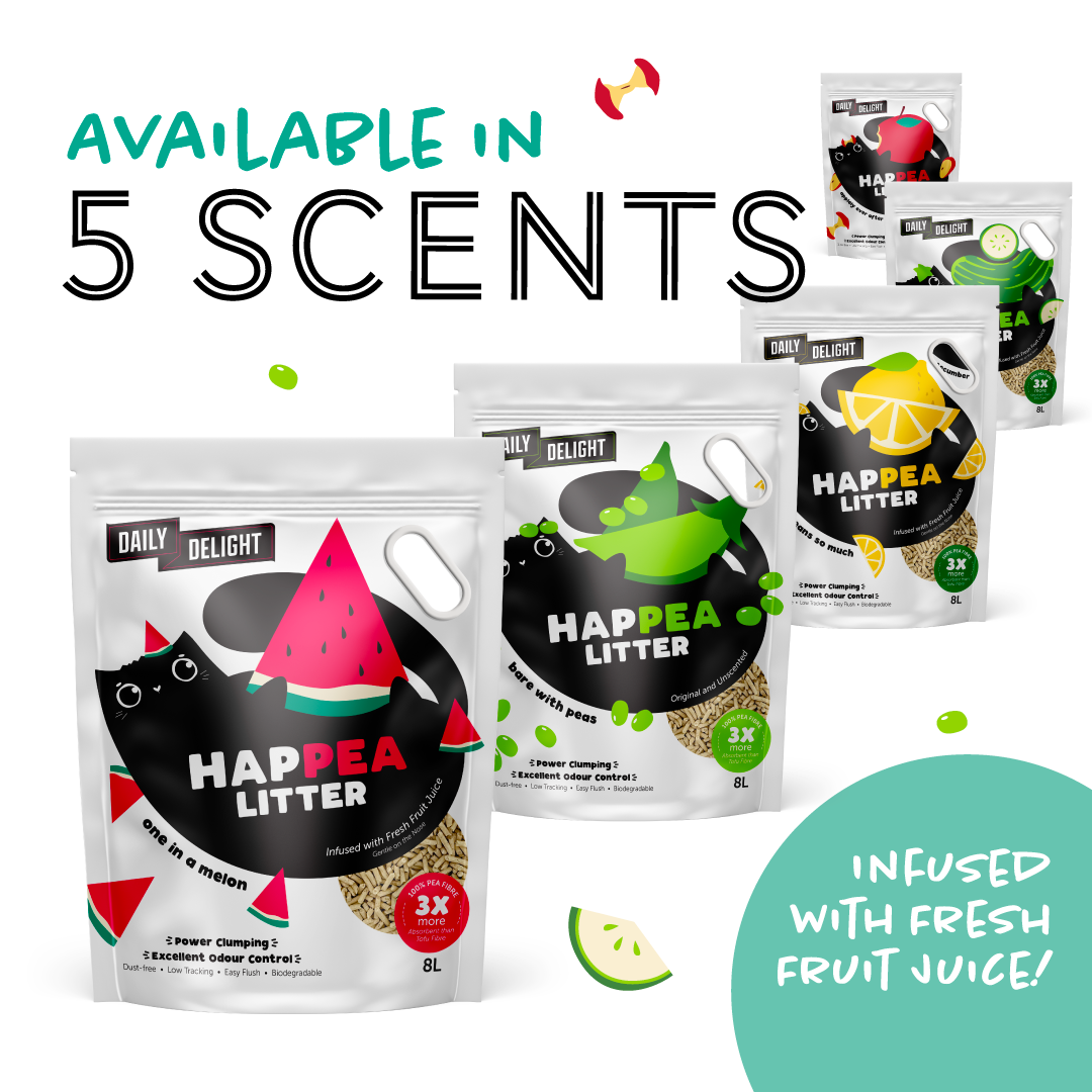 Daily Delight HAPPEA Cat Litter - 8 Litres