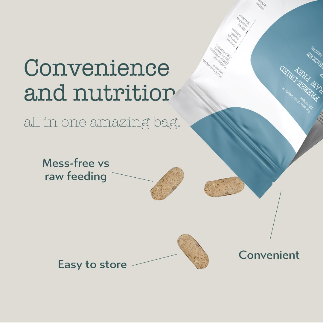 Boneve Freeze-Dried Raw Prey Cat Food