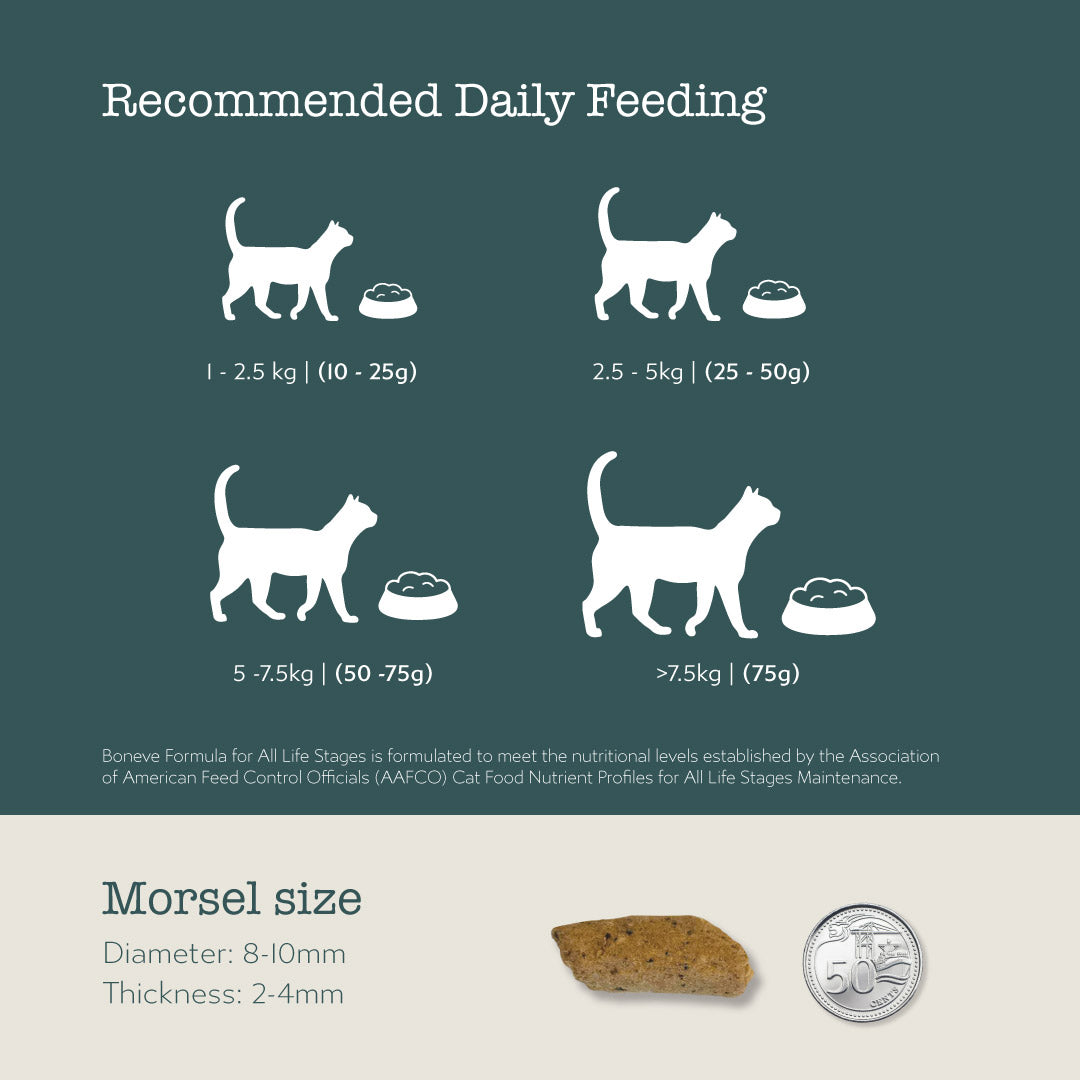 Boneve Freeze-Dried Raw Prey Cat Food