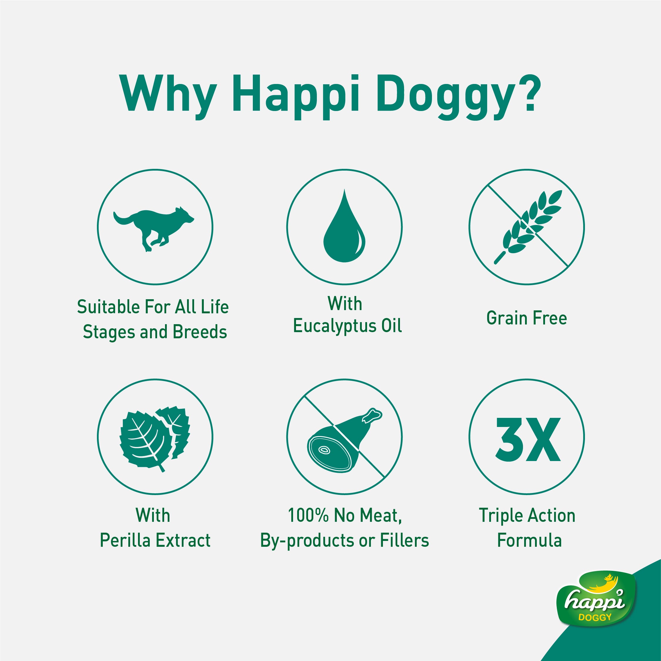 Happi Skippi Zest 4-inch Dog Dental Chew