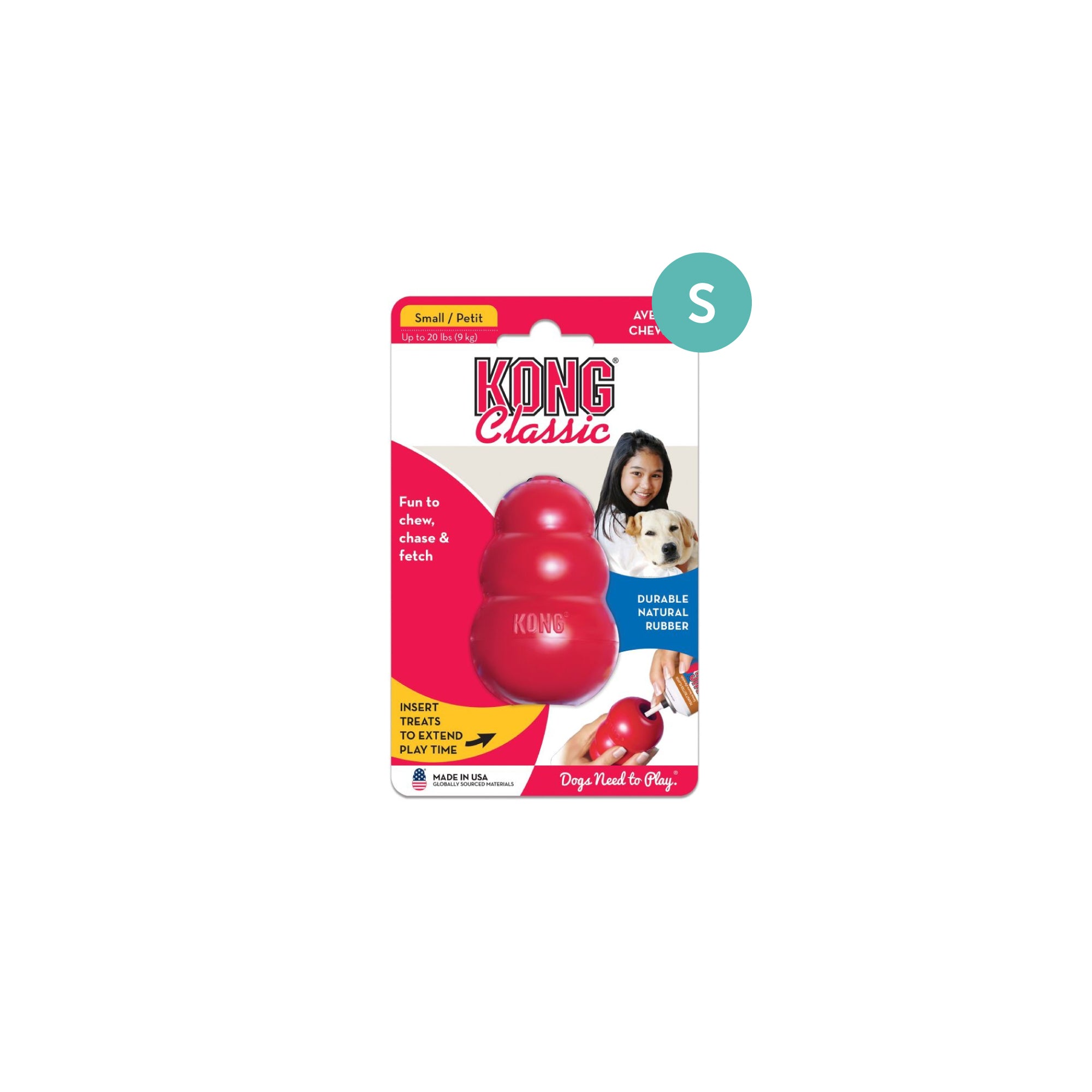 KONG® Classic - Rubber Dog Toy