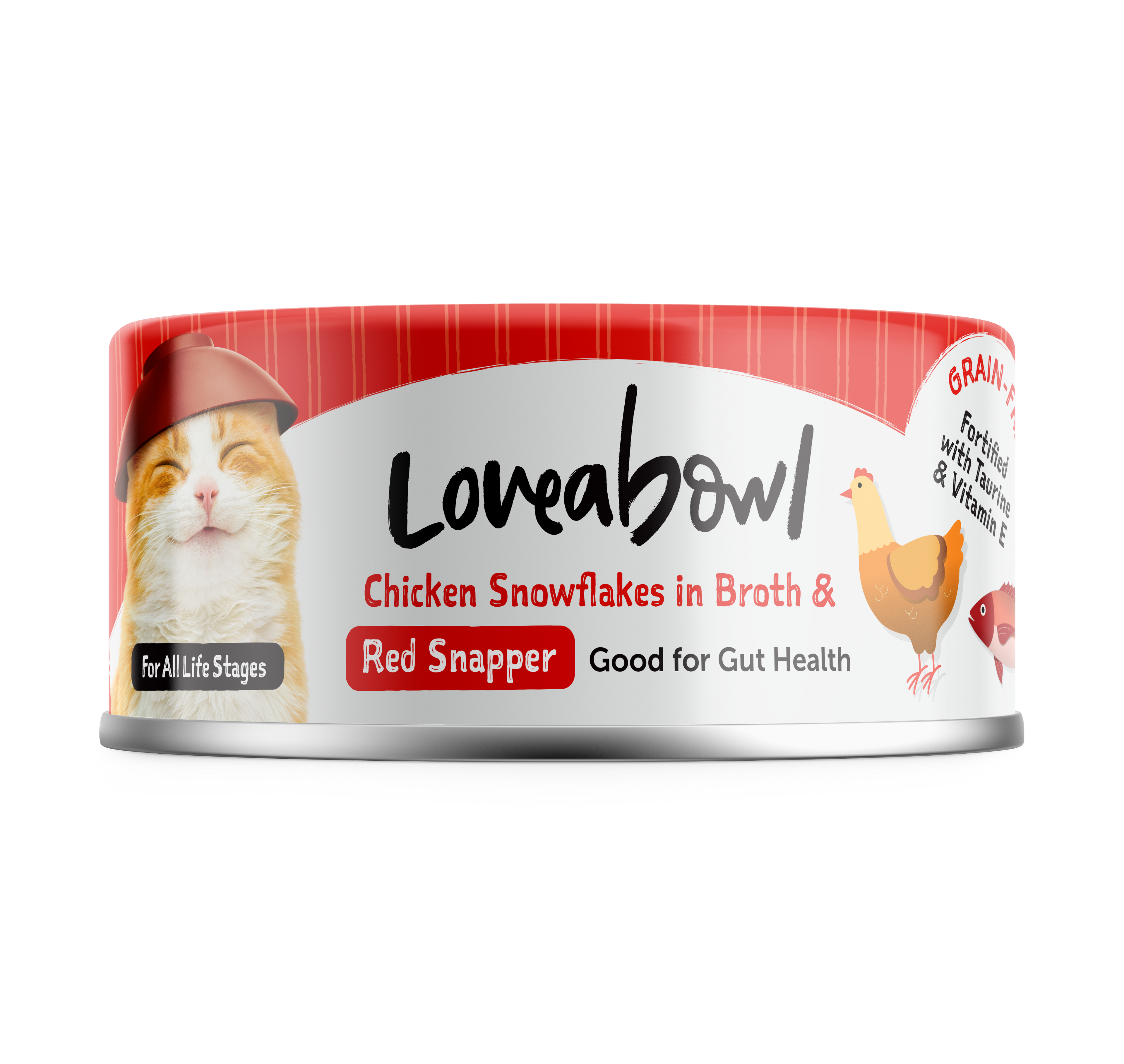 Loveabowl Wet Cat Food in Broth | Grain-Free Gourmet Hydration