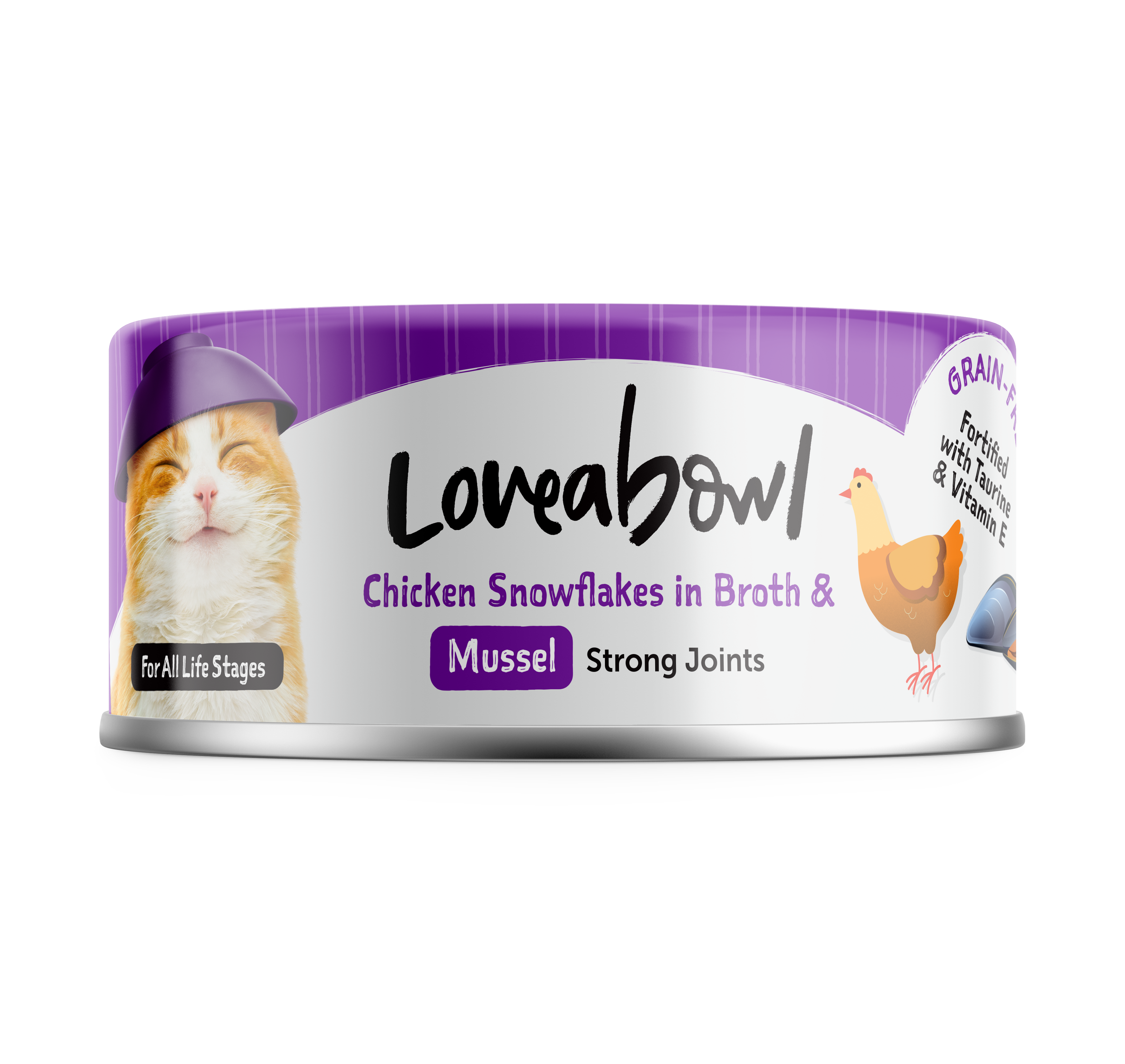 Loveabowl Wet Cat Food in Broth | Grain-Free Gourmet Hydration