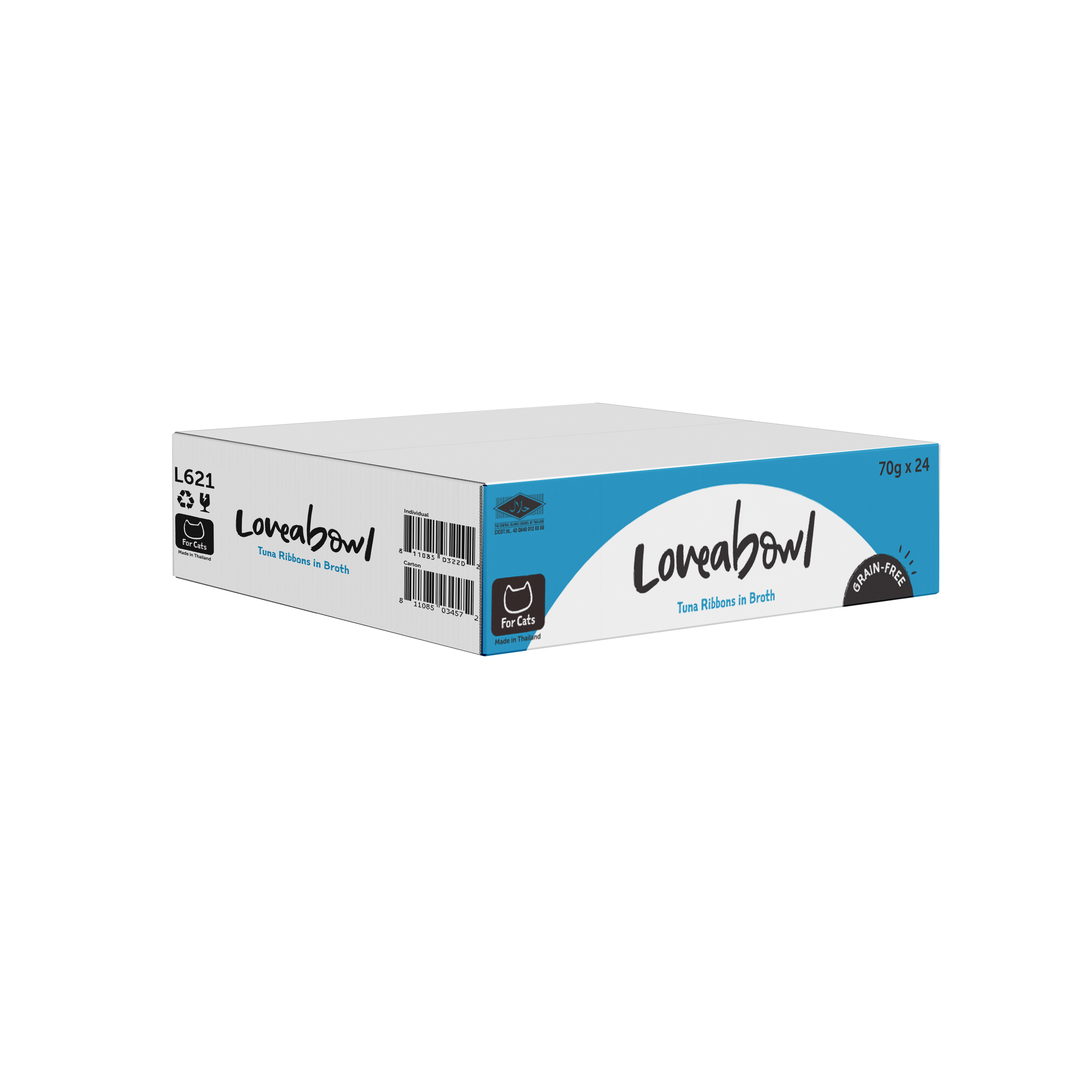 Loveabowl Wet Cat Food in Broth | Grain-Free Gourmet Hydration