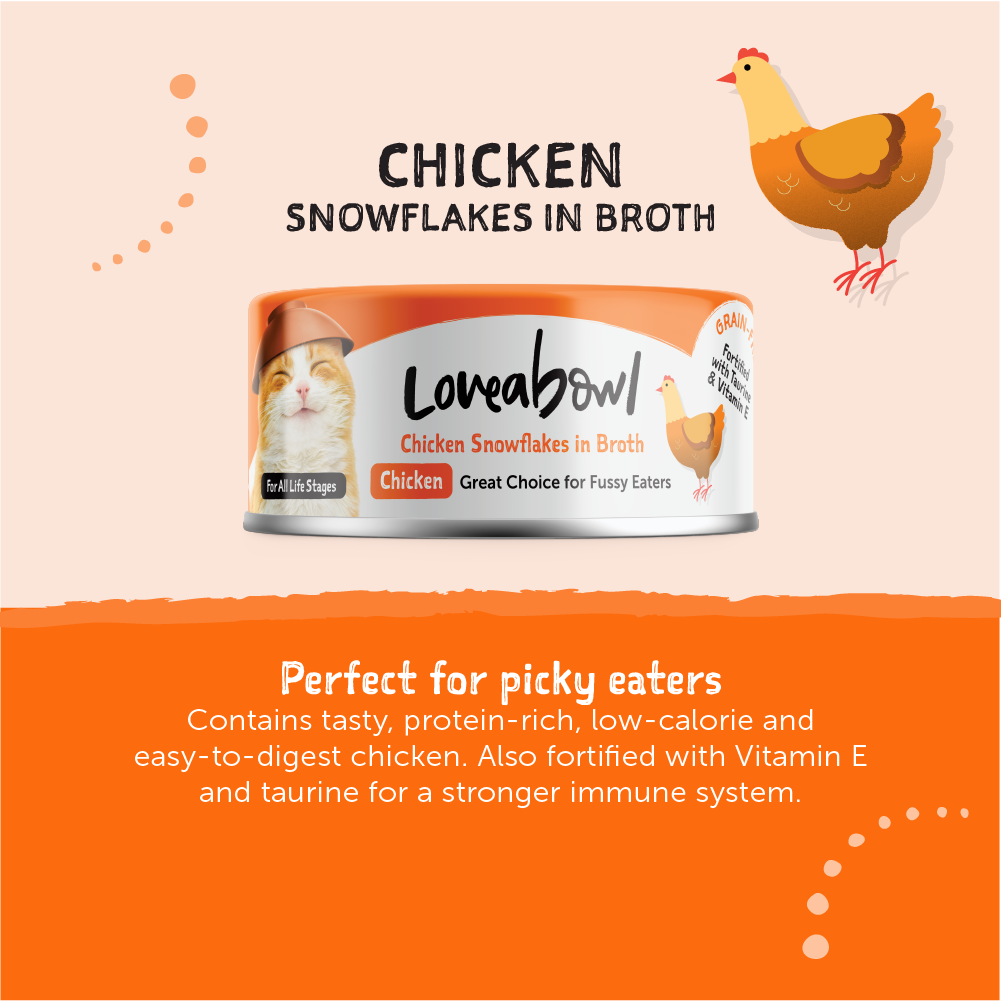 Loveabowl Wet Cat Food in Broth | Grain-Free Gourmet Hydration