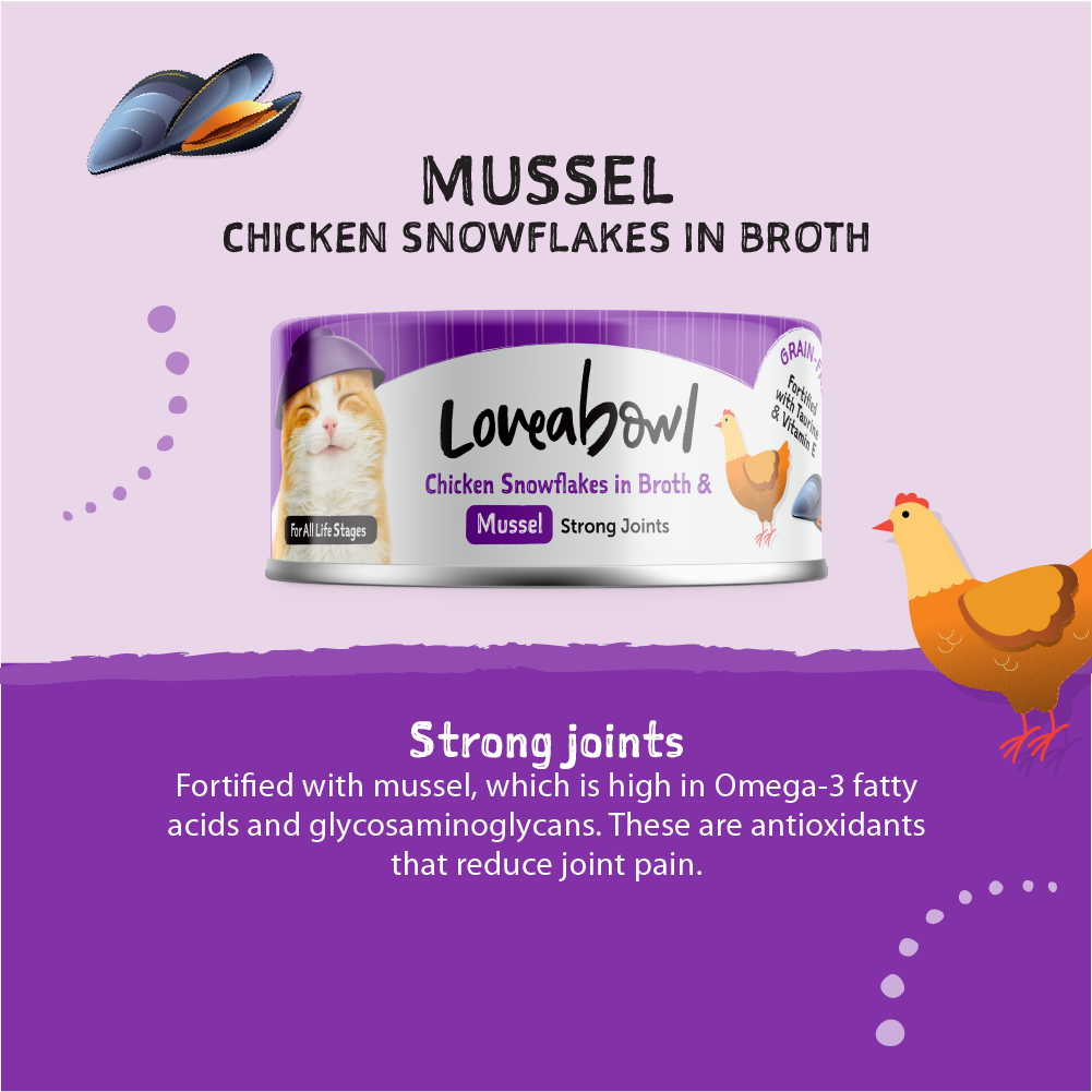 Loveabowl Wet Cat Food in Broth | Grain-Free Gourmet Hydration