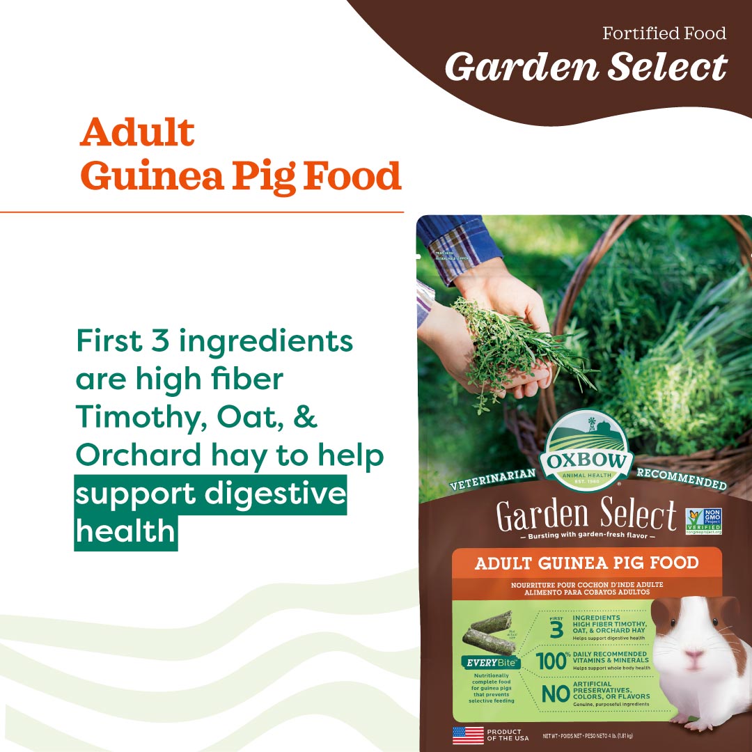 Oxbow Garden Select® Adult Guinea Pig Food
