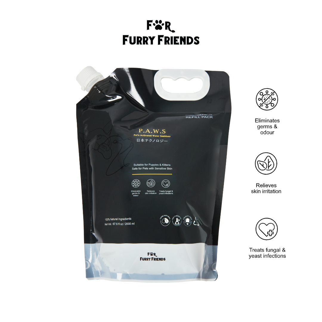 For Furry Friends P.A.W.S | Pet’s Activated Water Sanitizer Spray