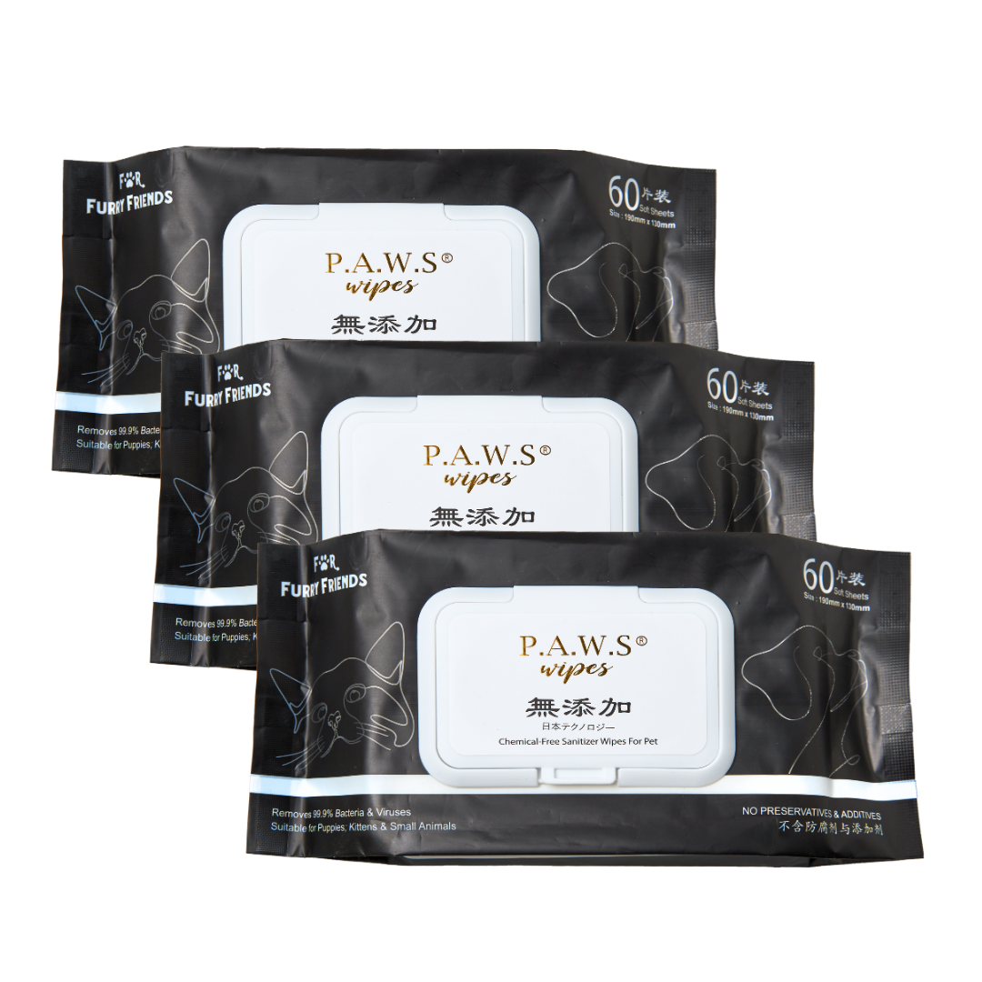 P.A.W.S Pet Wipes - Unscented