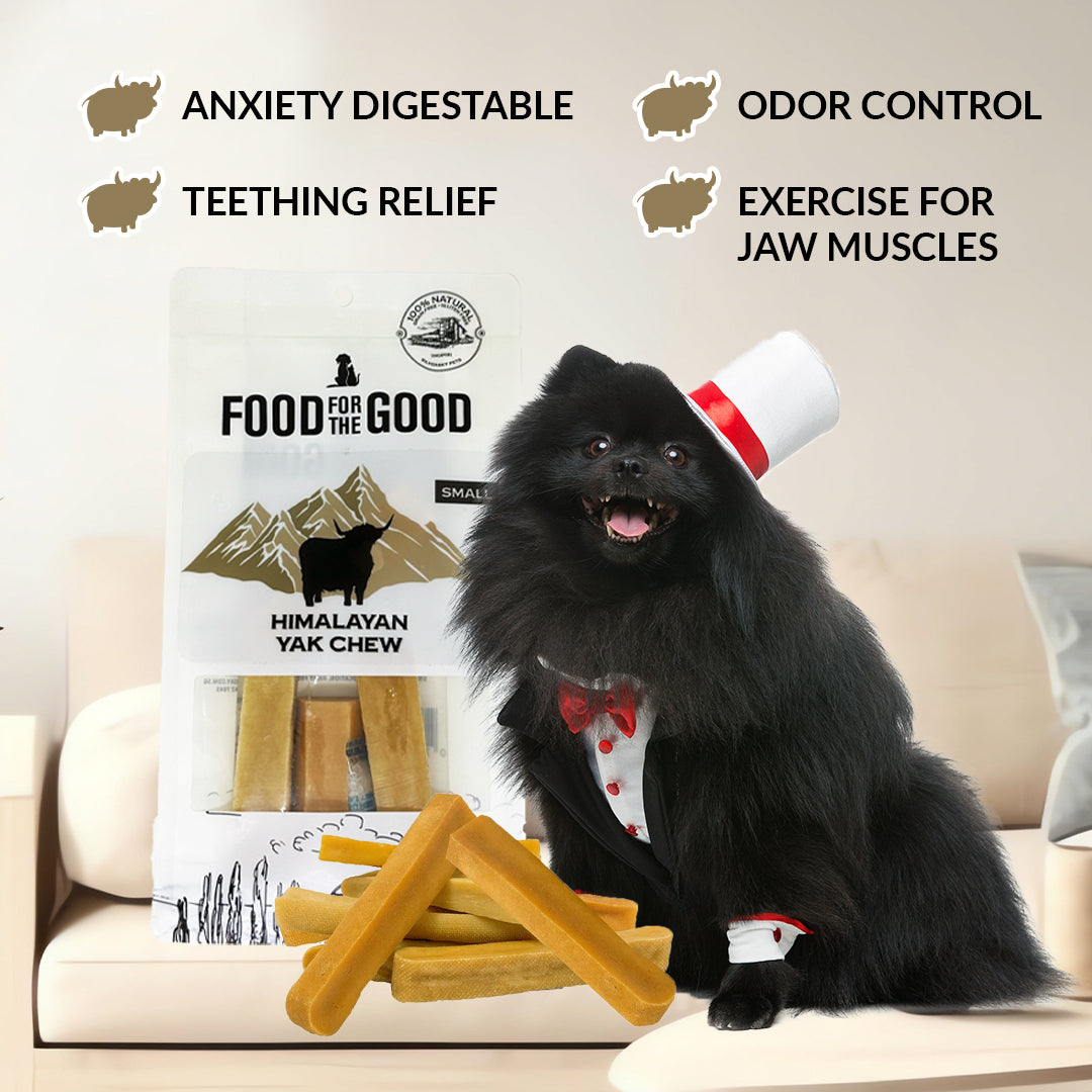 Food For The Good Himalayan Yak Chews & Puffs