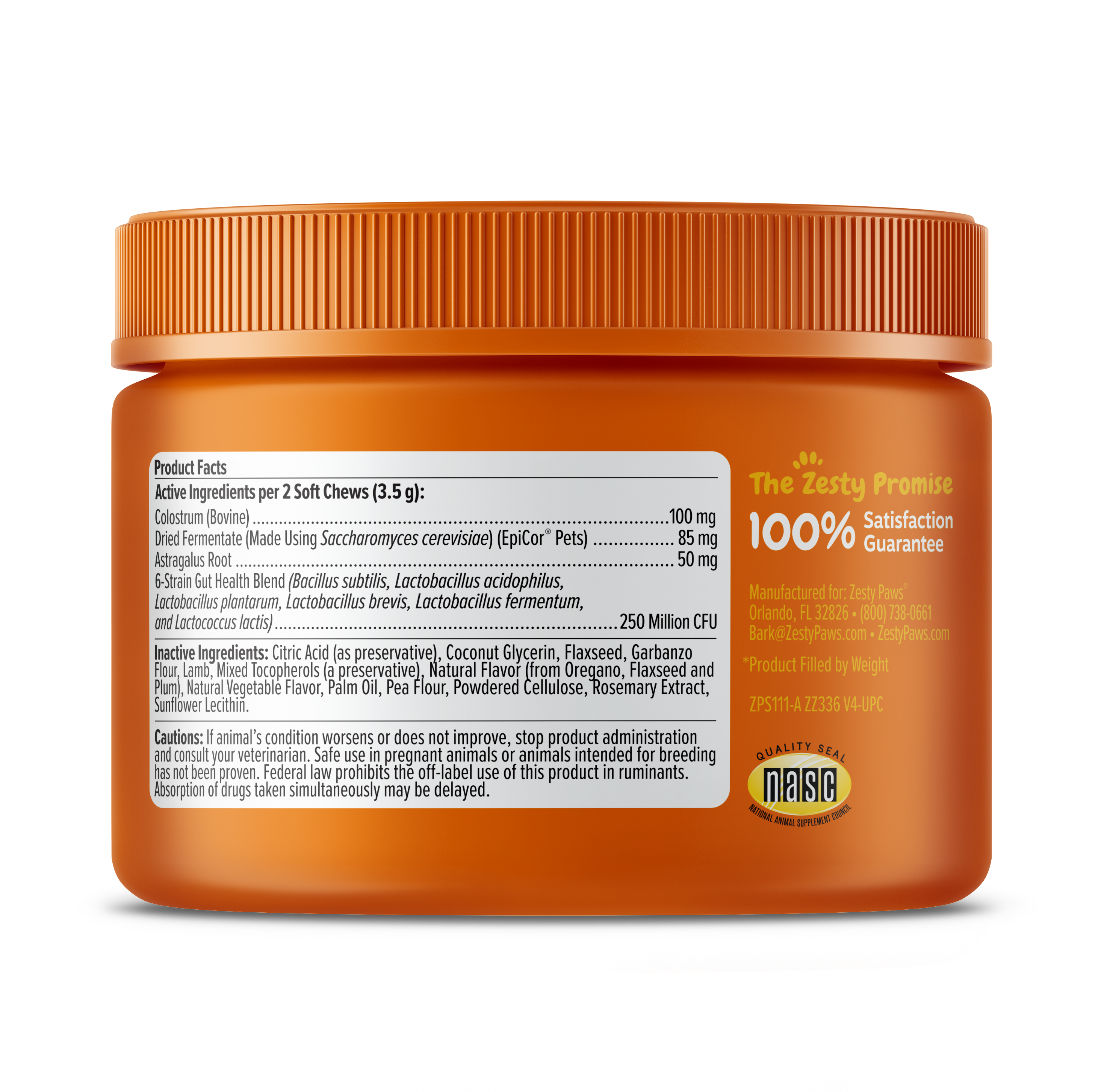 Zesty Paws Allergy & Immune Mini Bites Dog Supplements