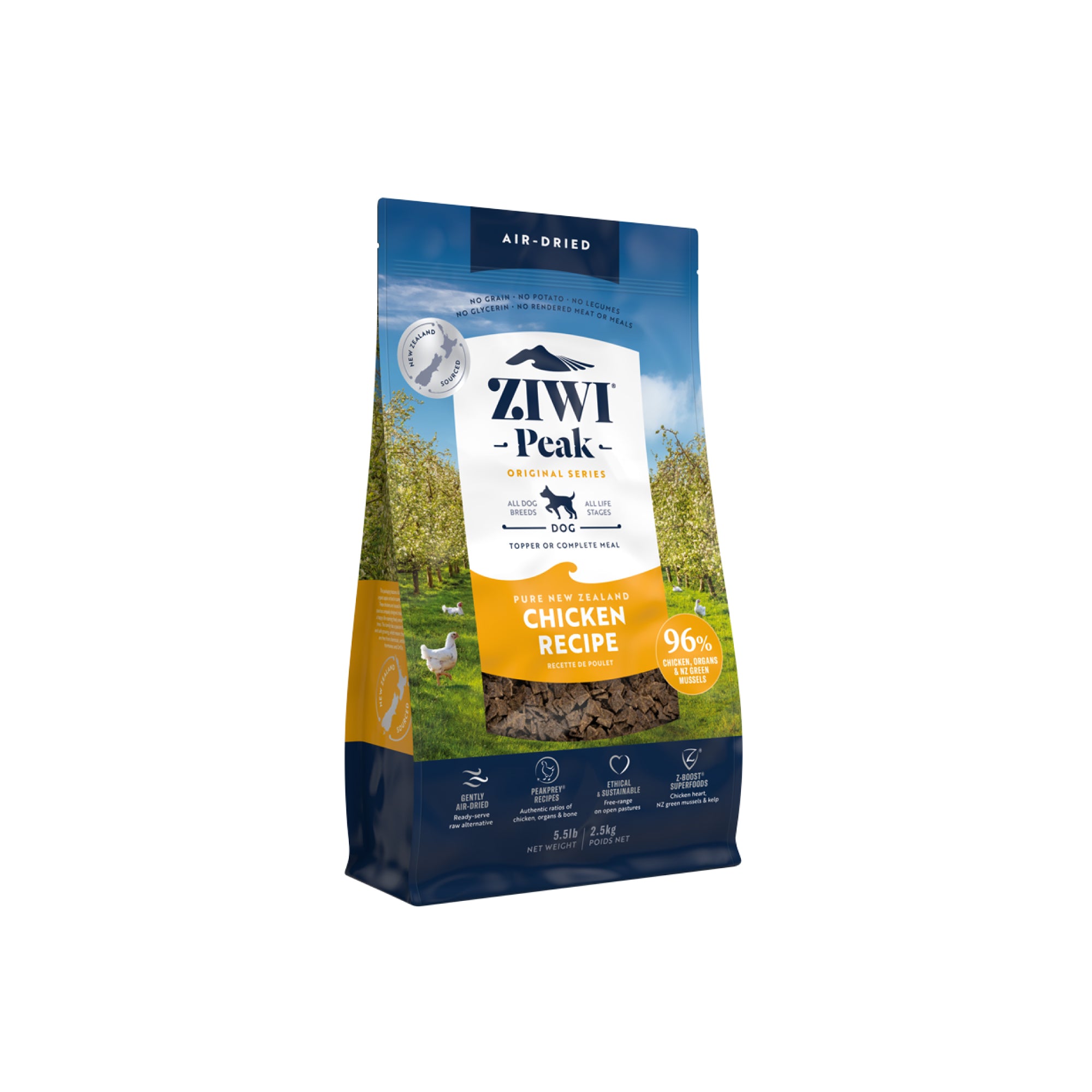 Ziwi Peak Air-Dried Chicken Dog Food | Grain-Free & High Protein