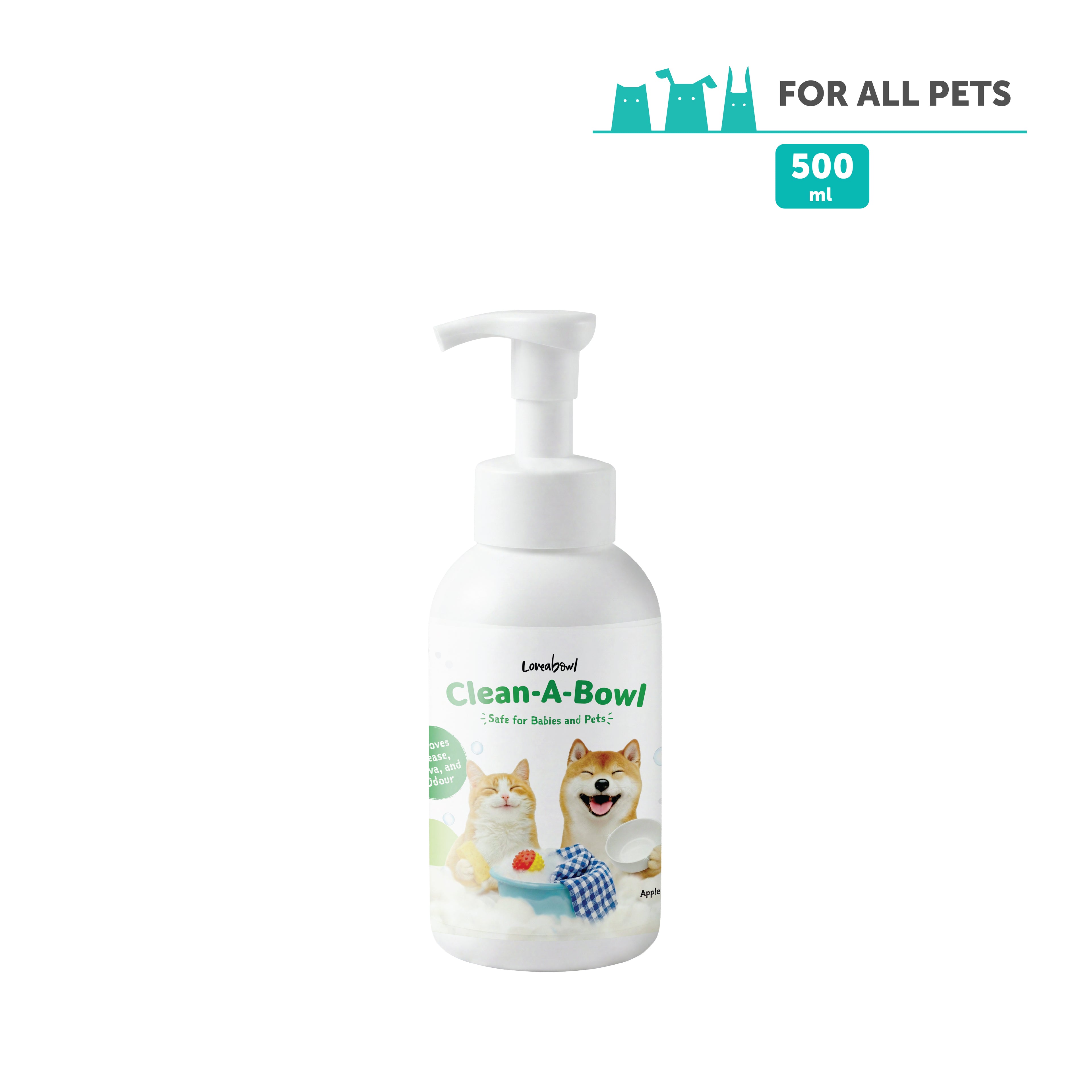 Loveabowl Clean-A-Bowl Multi-Purpose Foam Wash | 500ml