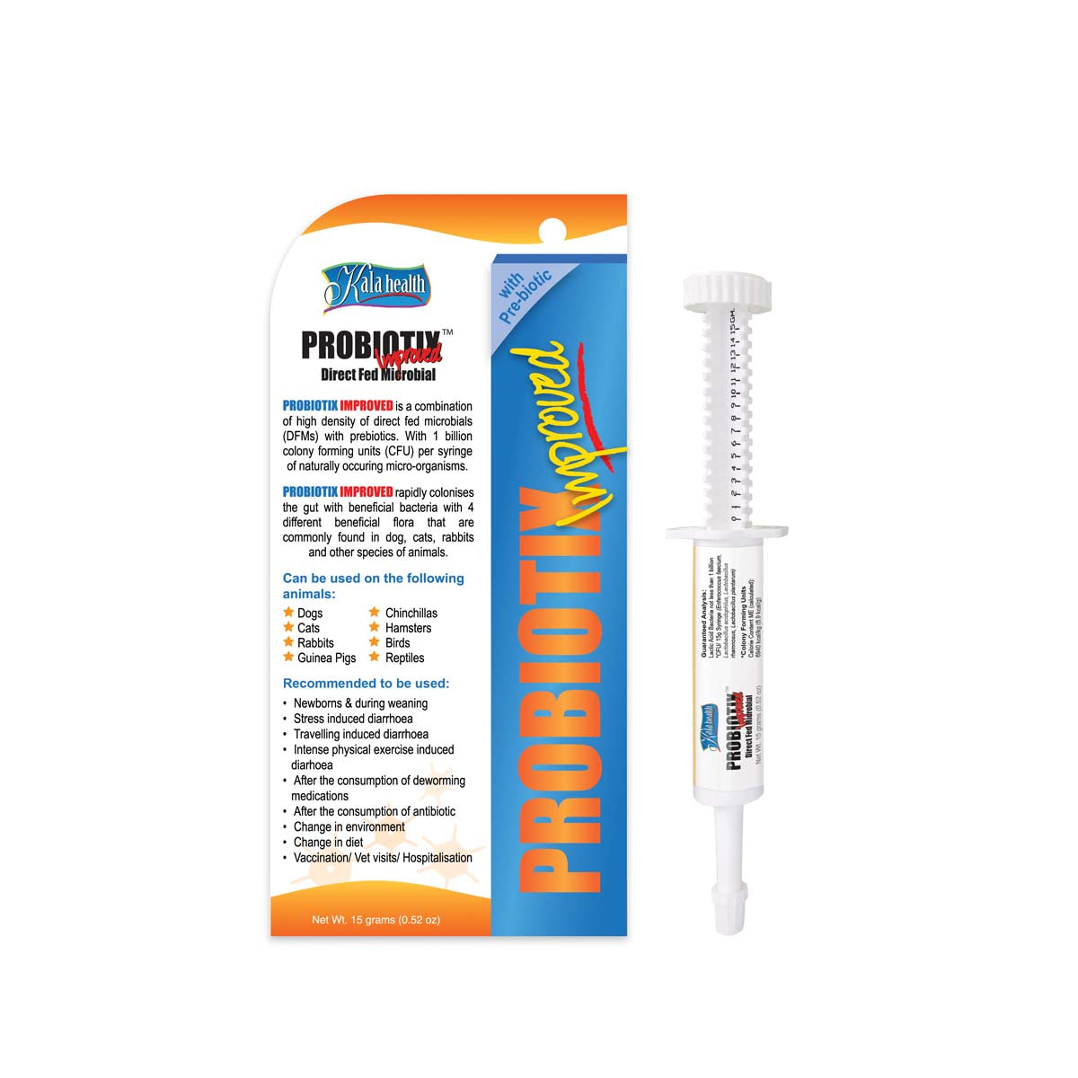 Kala Health PROBIOTIX® IMPROVED Probiotics & Prebiotics