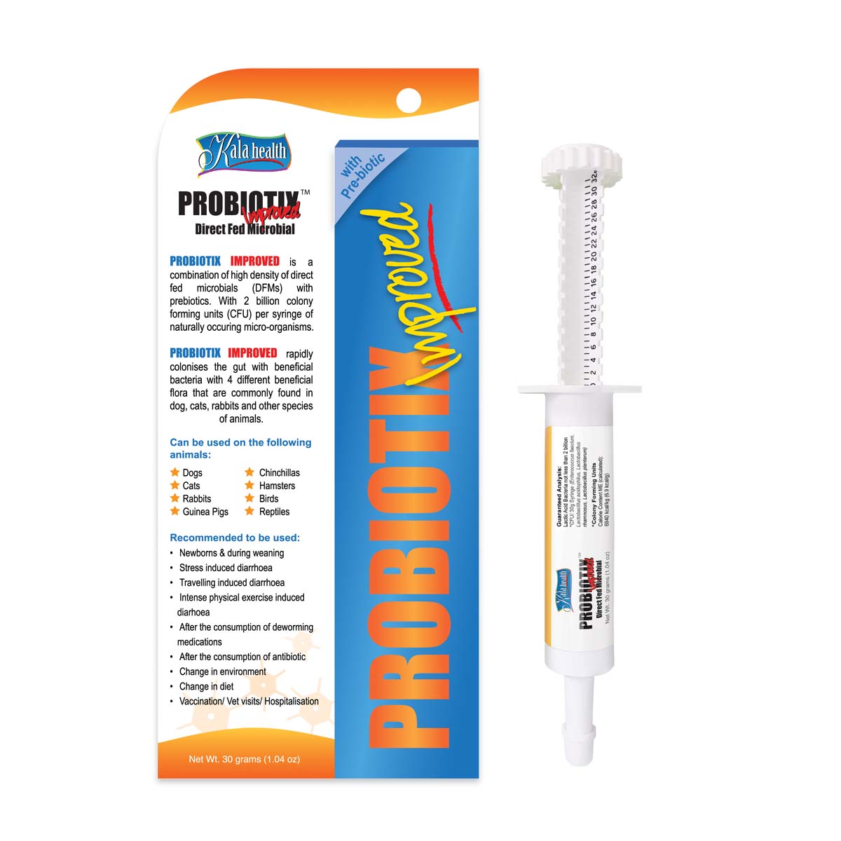 Kala Health PROBIOTIX® IMPROVED Probiotics & Prebiotics