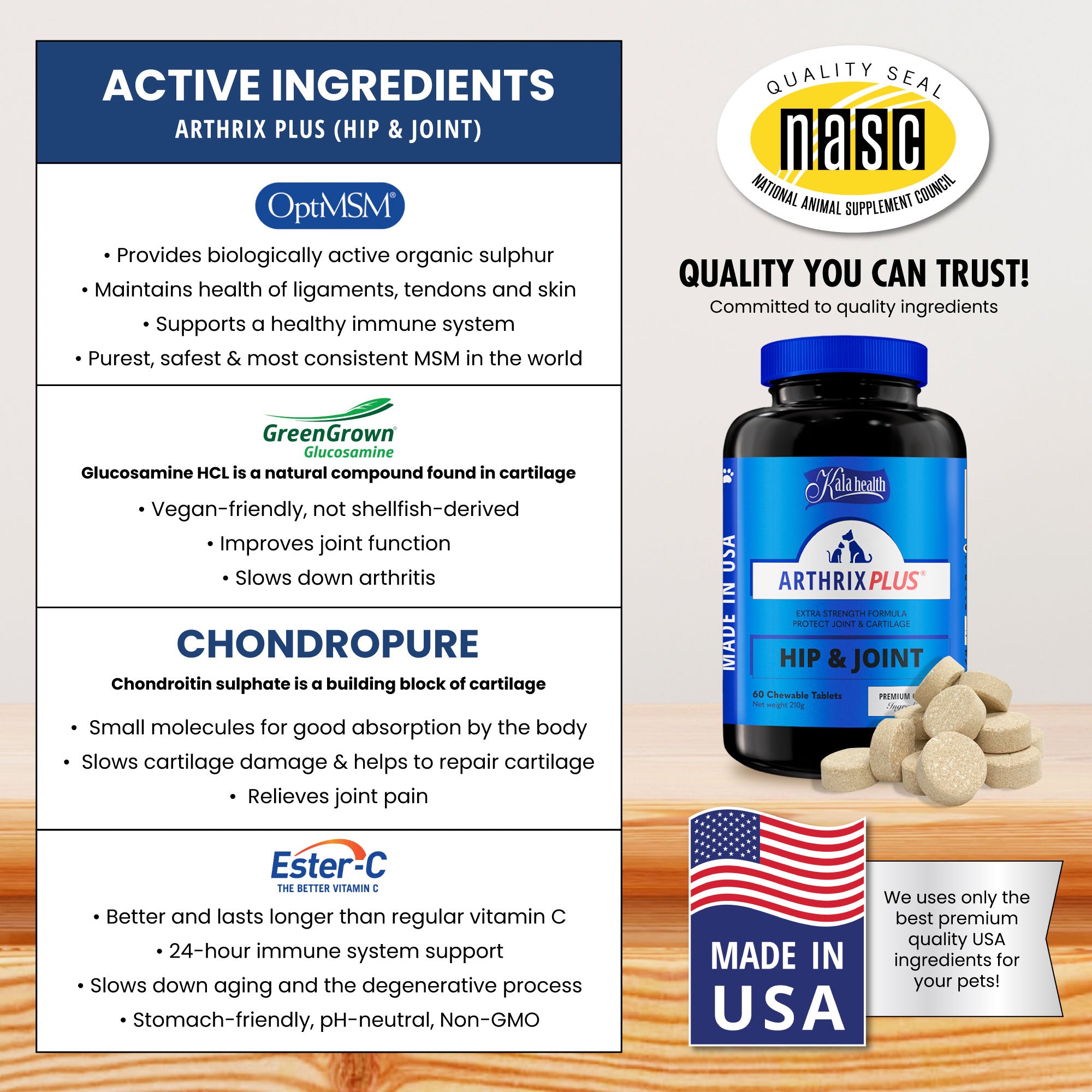 Kala Health ARTHRIX® PLUS Joint Health Supplement