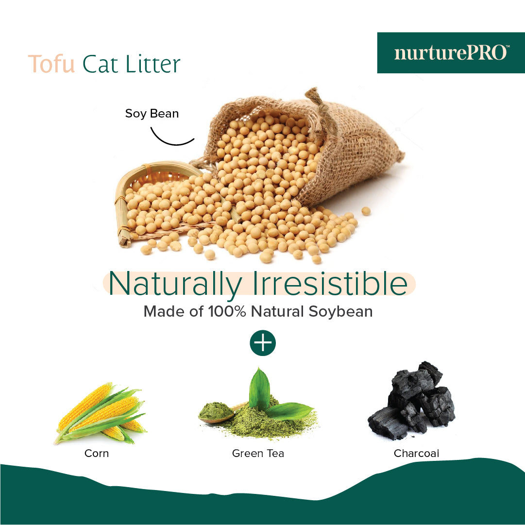 NurturePro Tofu Cat Litter - 7L