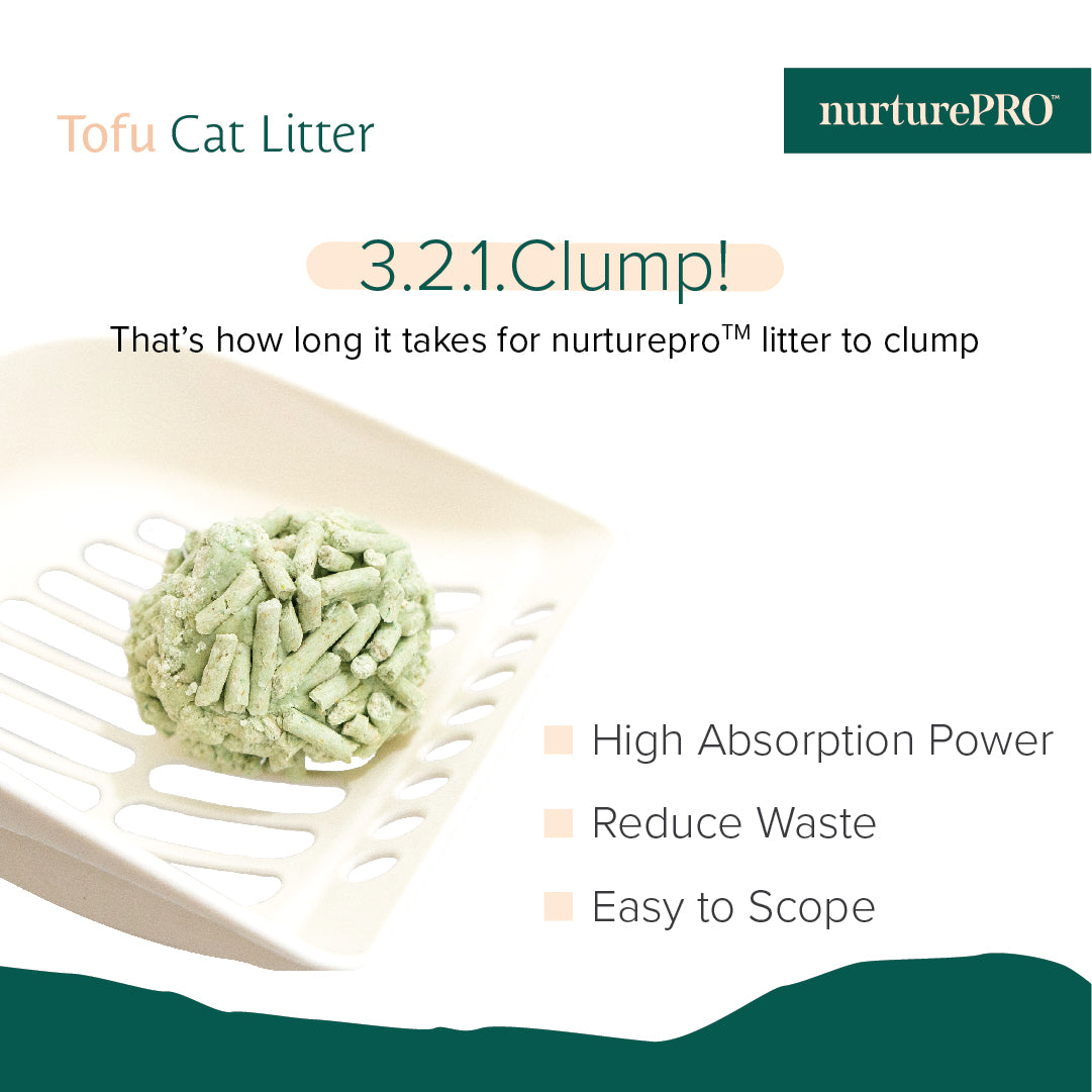 NurturePro Tofu Cat Litter - 7L