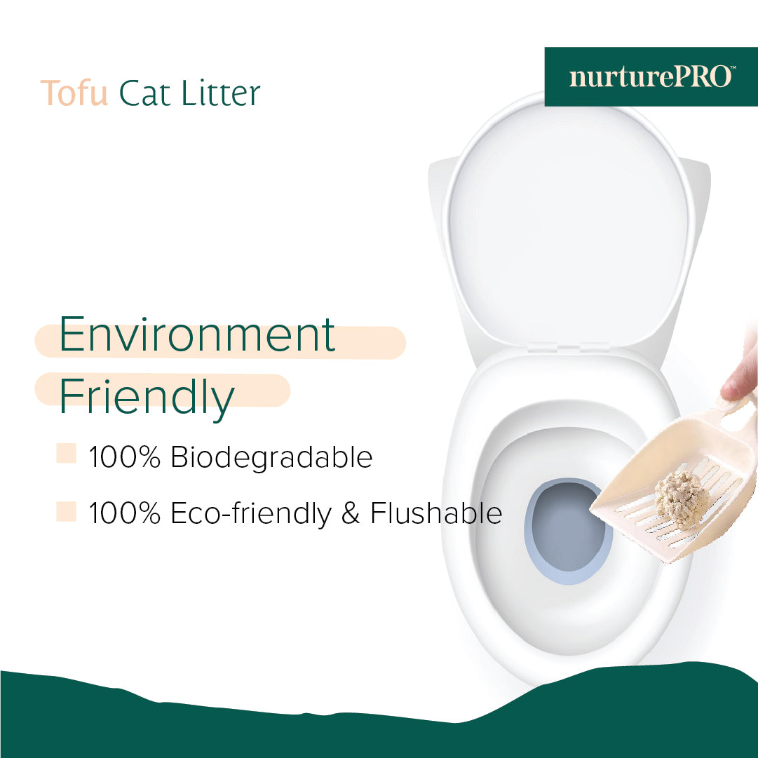 NurturePro Tofu Cat Litter - 7L