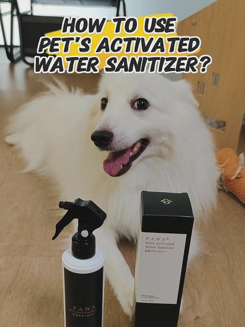 For Furry Friends P.A.W.S | Pet’s Activated Water Sanitizer Spray