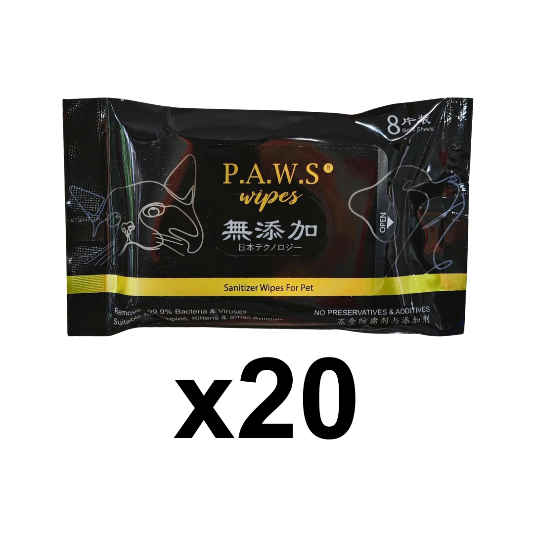 P.A.W.S Travel Wipes