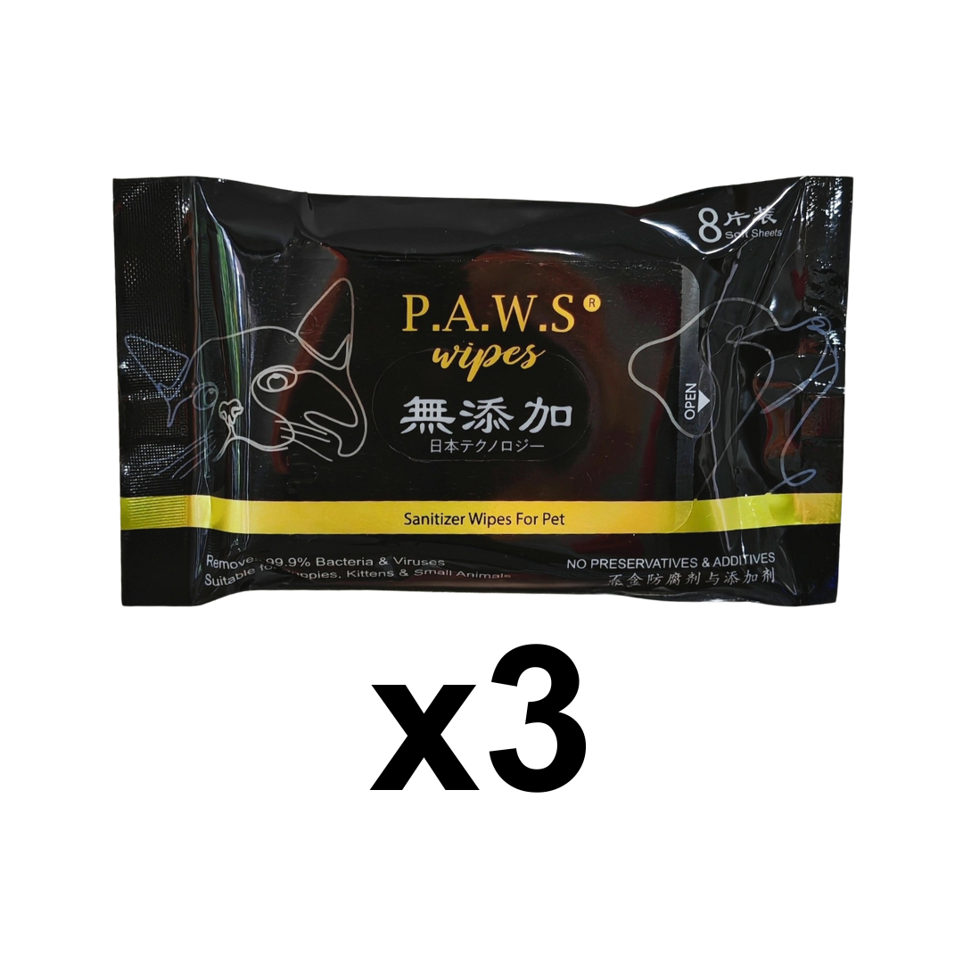 P.A.W.S Travel Wipes
