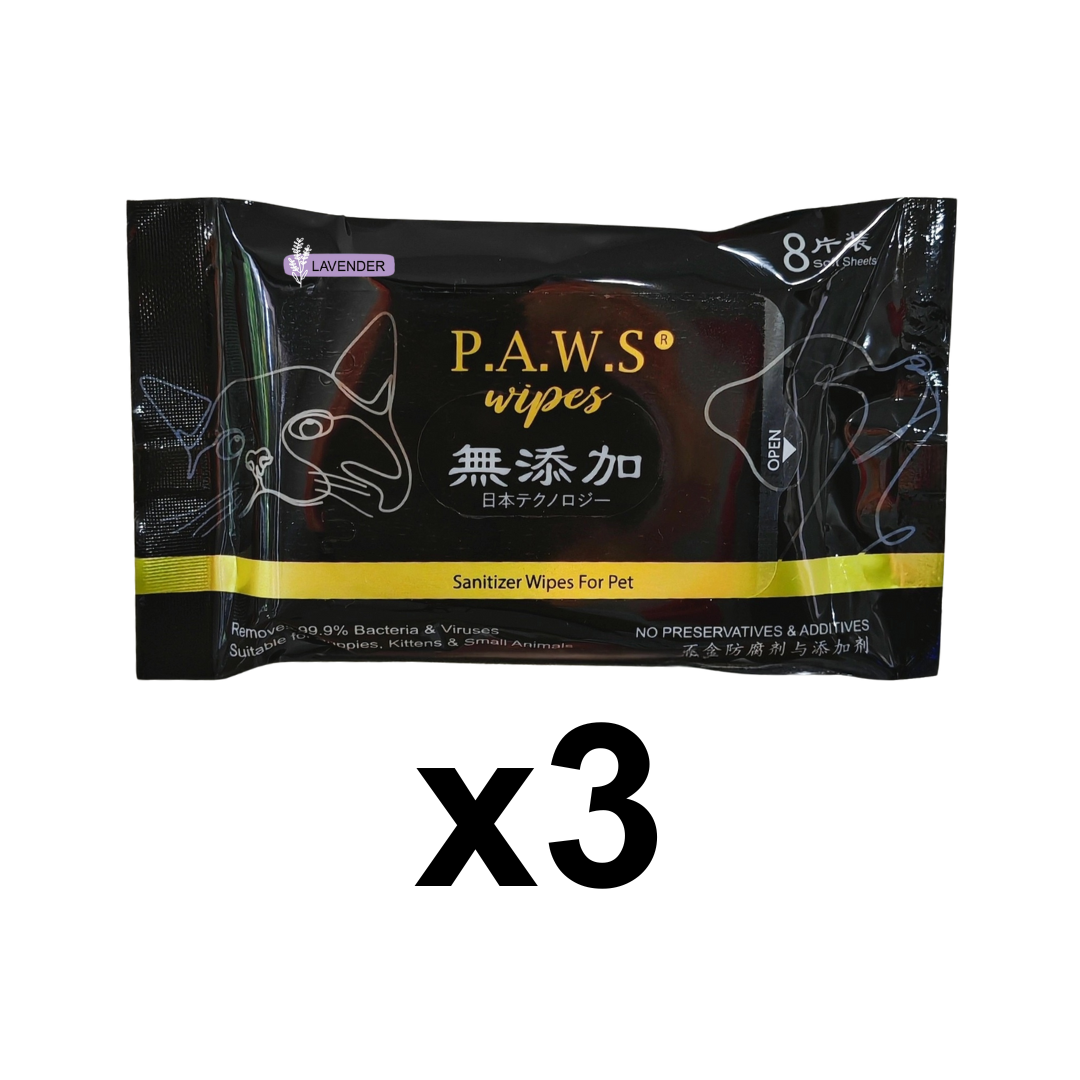 P.A.W.S Travel Wipes
