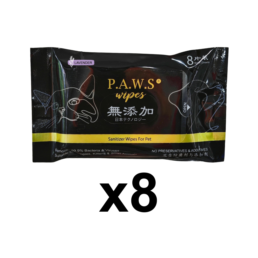 P.A.W.S Travel Wipes